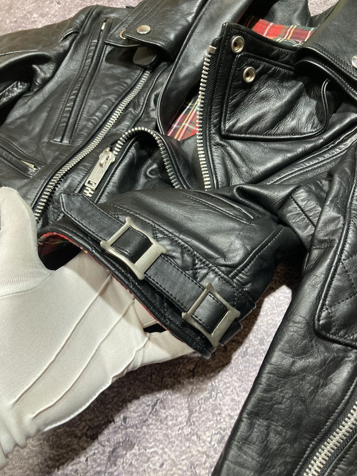 Undercover Undercover Leather Biker Jacket Style Punk Vivienne Westwood Size S / US 4 / IT 40 - 12 Thumbnail