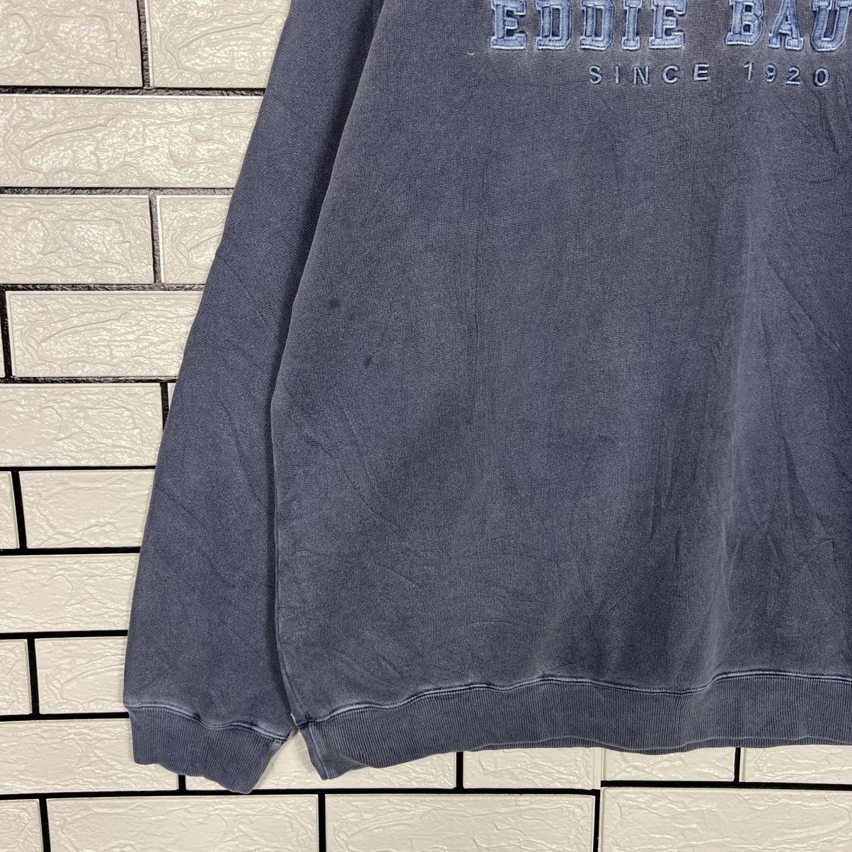 Eddie Bauer Vintage EDDIE BAUER Embroidery Big Logo Sweatshirt 4098-C186 Size US XXL / EU 58 / 5 - 6 Thumbnail
