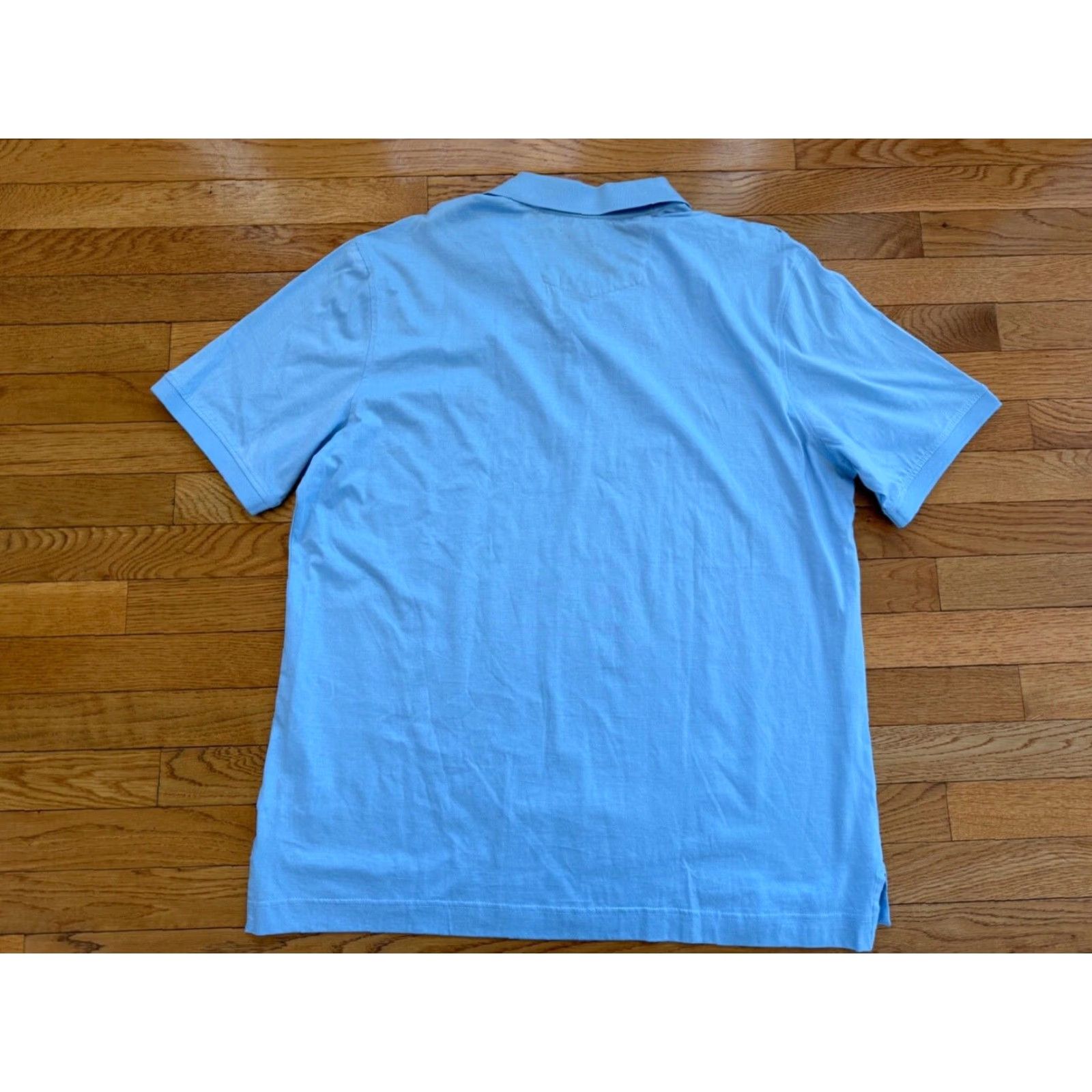 Robert Graham Robert Graham Polo Shirt Men XXL Blue Short Sleeve Cotton Classic Skull Logo Size US XXL / EU 58 / 5 - 2 Thumbnail