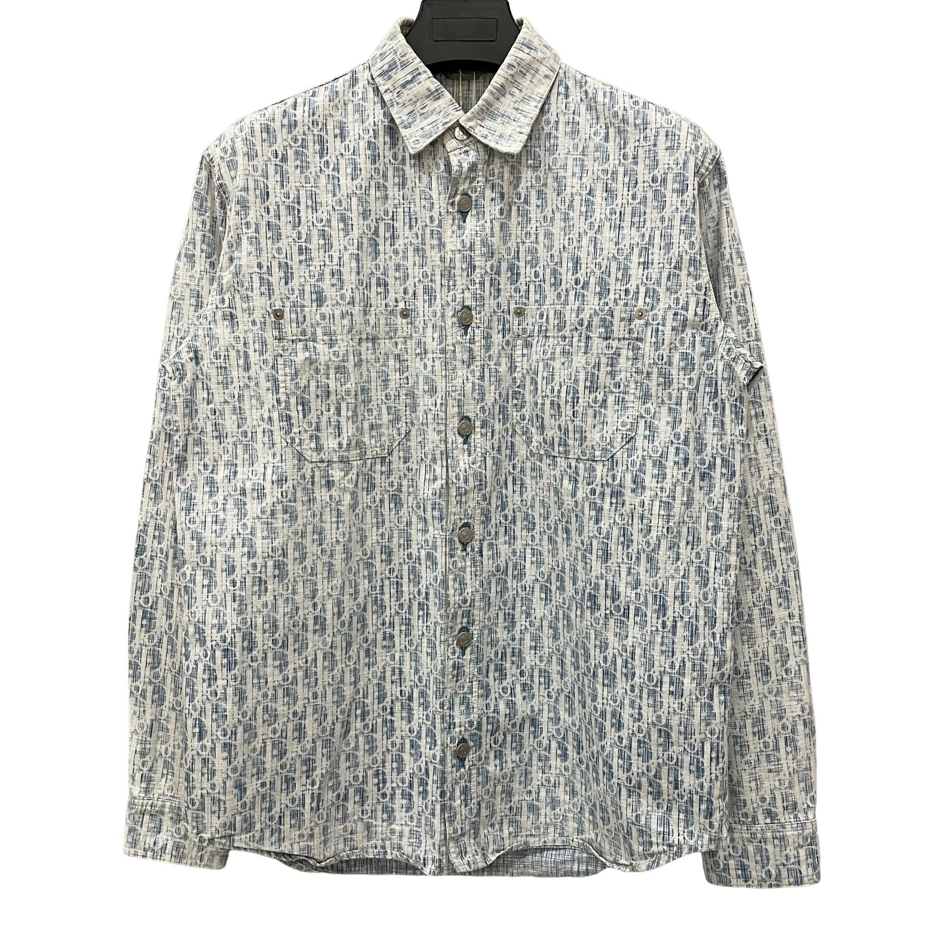 Dior Dior All-Over Print Long Sleeve Shirt Size S Size US S / EU 44-46 / 1 - 1 Thumbnail