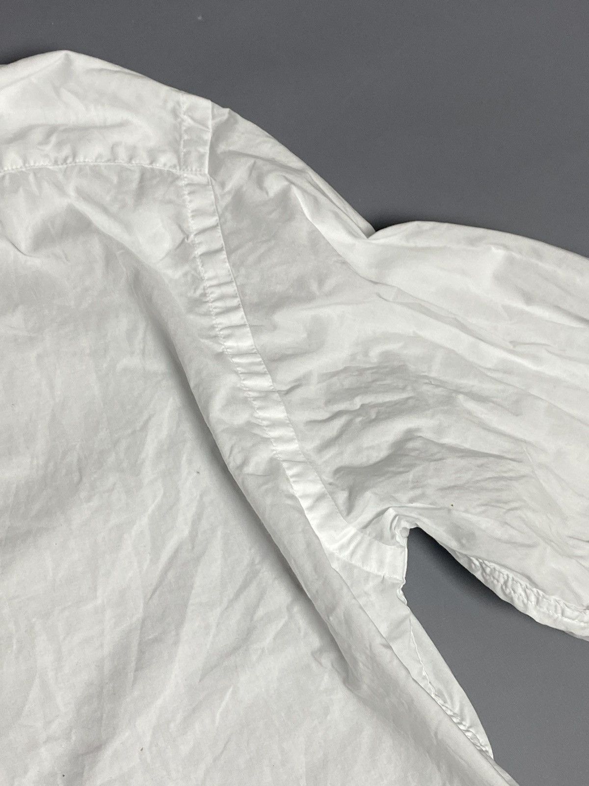 Aspesi Alberto Aspesi White Button Up Shirt Sz 41/16 Vintage Italy Size US L / EU 52-54 / 3 - 14 Thumbnail