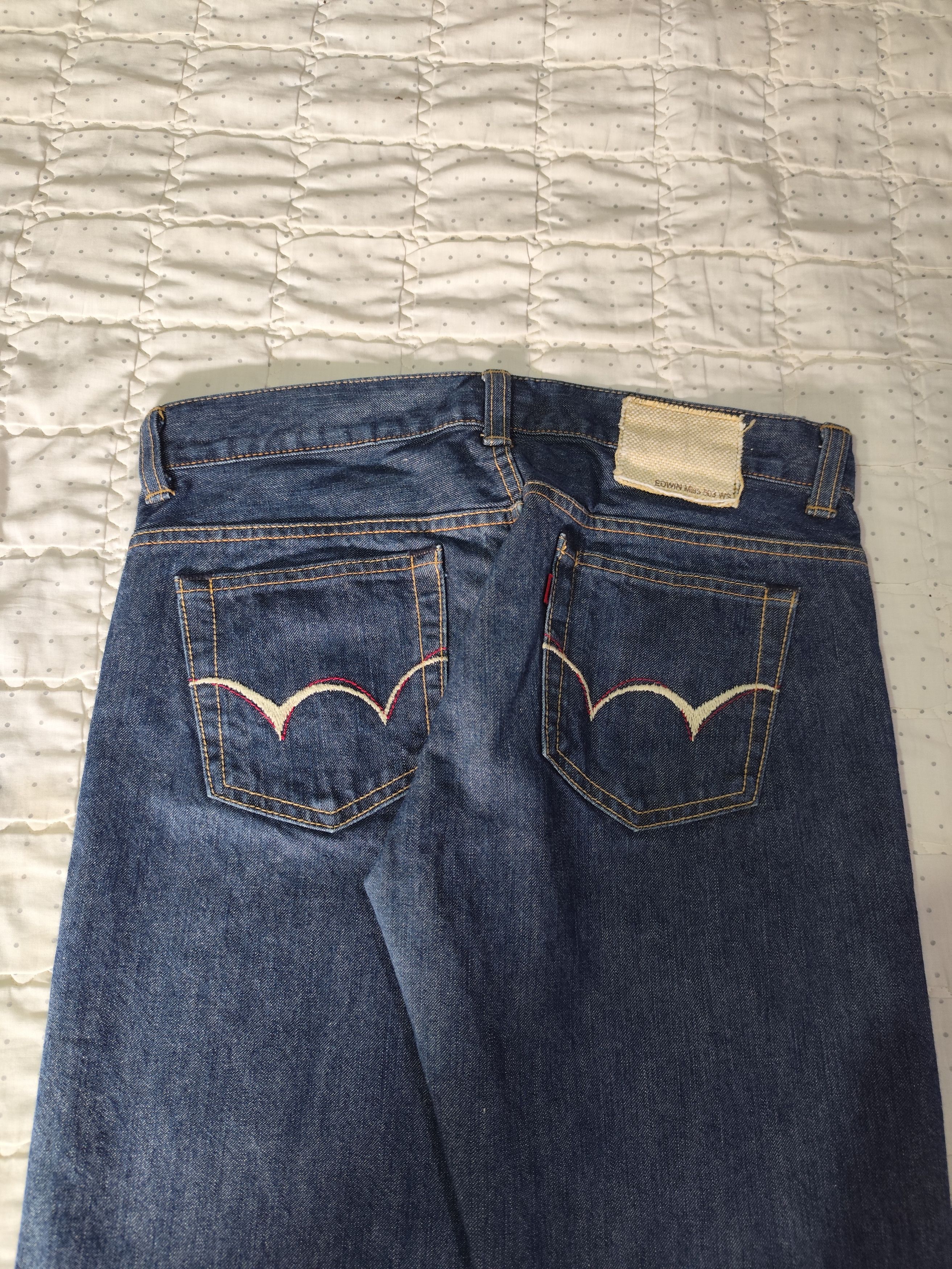 Beauty Beast × Edwin × If Six Was Nine Vintage Edwin 503 Miss Flare Denim J011 Size 28" / US 6 / IT 42 - 11 Thumbnail