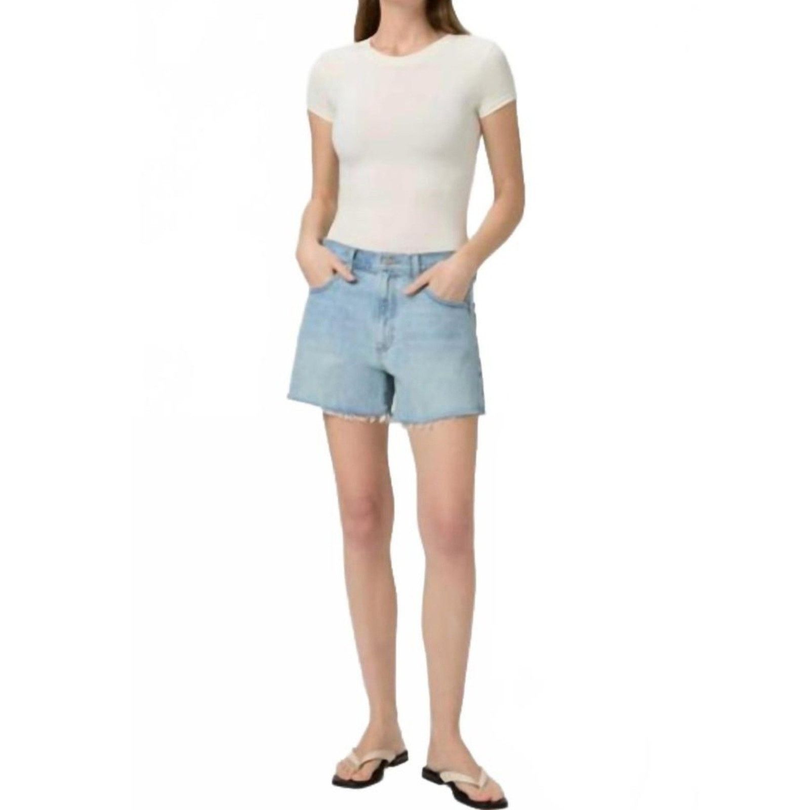 Paige Paige Archie High Rise Relaxed In Vintage Inspired Shorts 26 Size 26" / US 2 / IT 38 - 3 Thumbnail