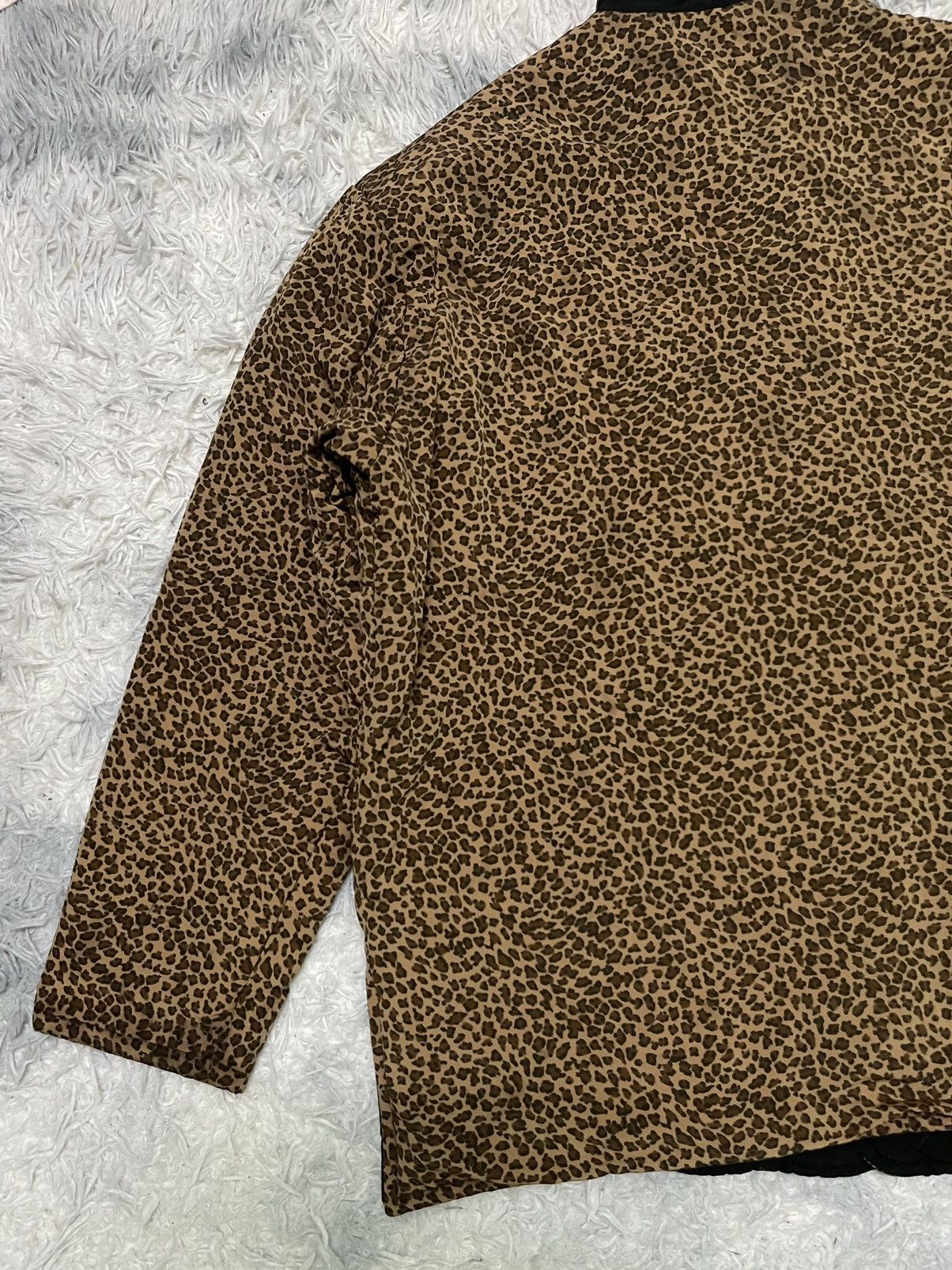 Bottega Veneta 90s BOTTEGA VENETA LEOPARD REVERSIBLE JACKET Size US M / EU 48-50 / 2 - 10 Thumbnail