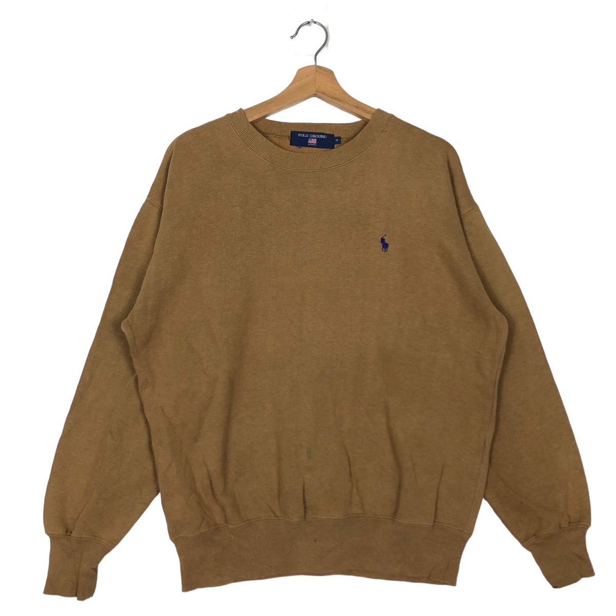 Japanese Brand 🔥90’s Vintage Sweatshirt Crewneck Polo Ground Sport Size US M / EU 48-50 / 2 - 2 Thumbnail