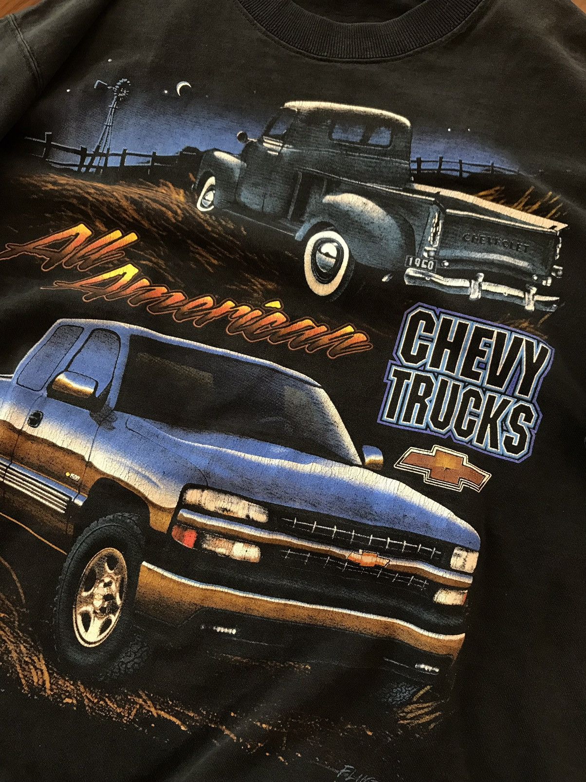 Band Tees Vintage Chevy Tee ( Anoy’s Tee Shirt ) / Car Tee Size US XL / EU 56 / 4 - 3 Thumbnail