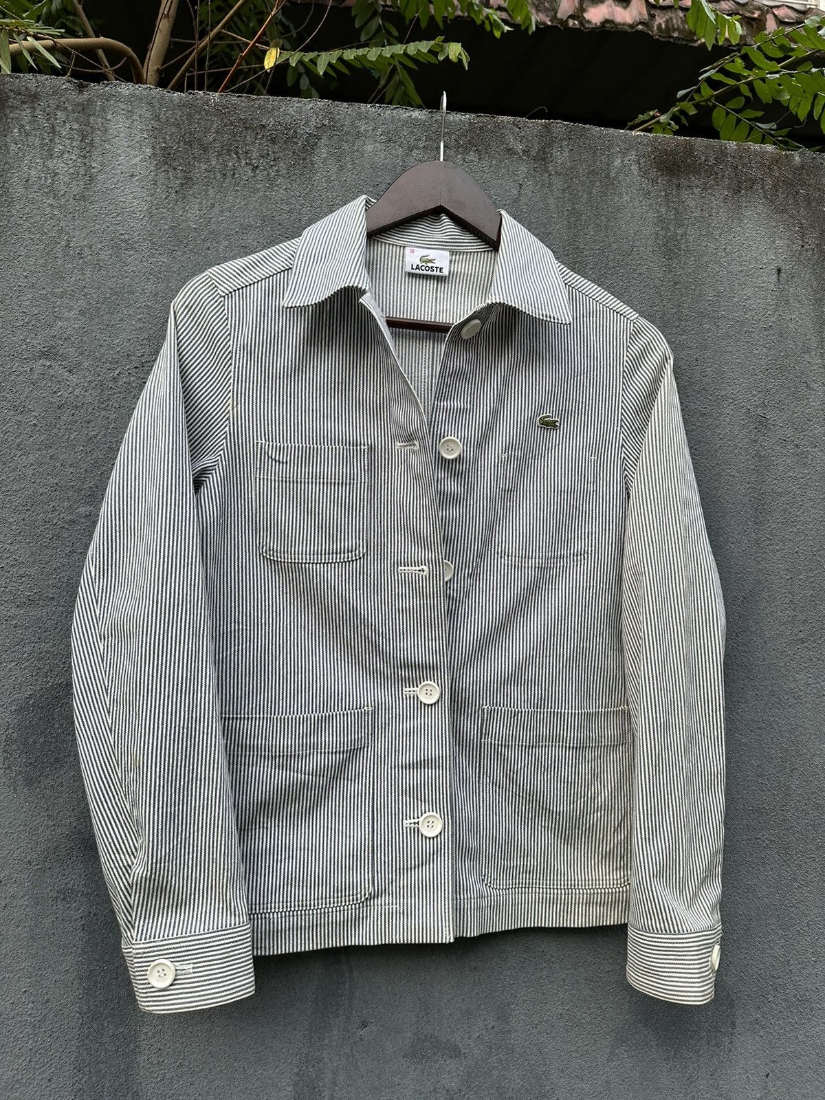 Lacoste 🐊LaCoste Striped Long Sleeves Button Down Shirt Size US XS / EU 42 / 0 - 3 Thumbnail