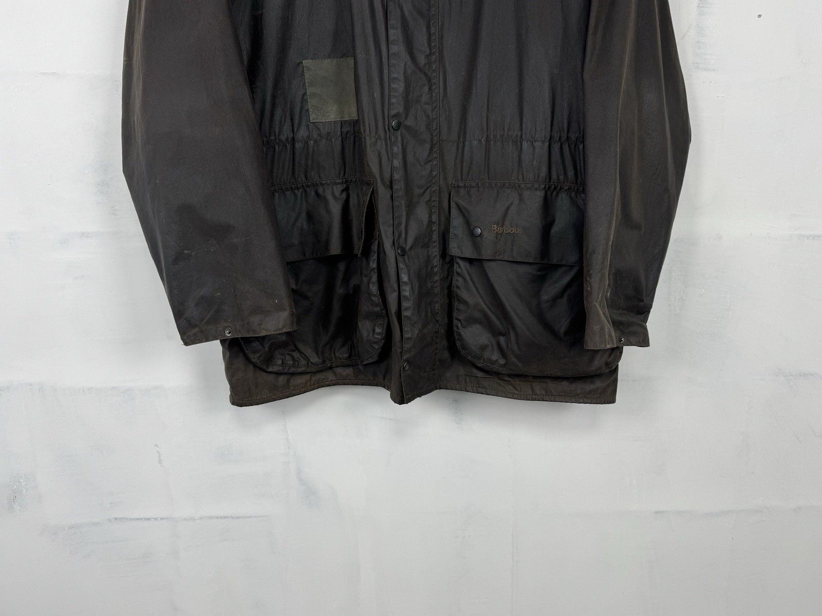 Barbour Barbour Vintage Classic Durham Wax Waxed Jacket Size C40 Size US L / EU 52-54 / 3 - 6 Thumbnail