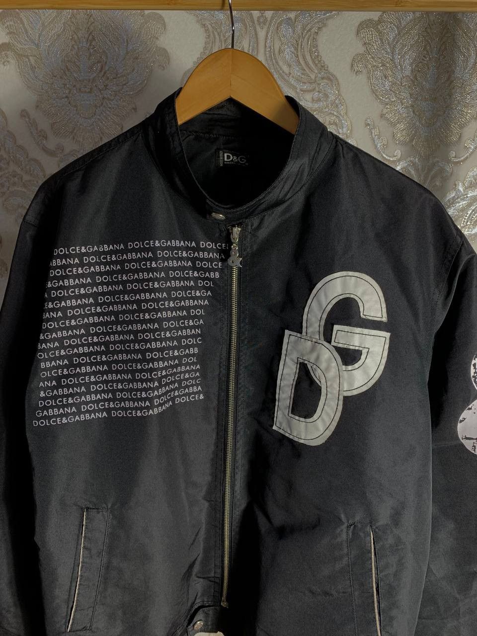 Vintage VERY RARE DOLCE & GABBANA ITALIAN DESIGNER RETRO JACKET 90s Size US M / EU 48-50 / 2 - 2 Thumbnail