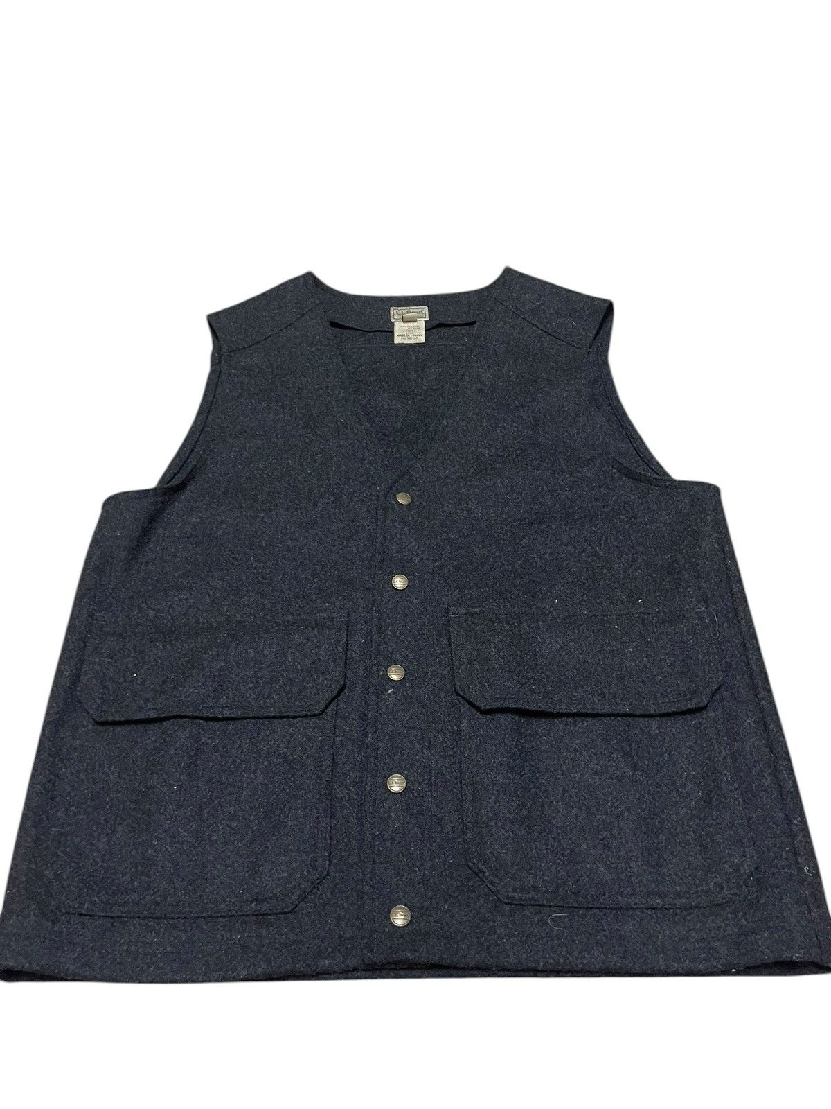 L.L. Bean Vintage L. L Bean Vest Workwear Wool Jacket Size US M / EU 48-50 / 2 - 4 Thumbnail