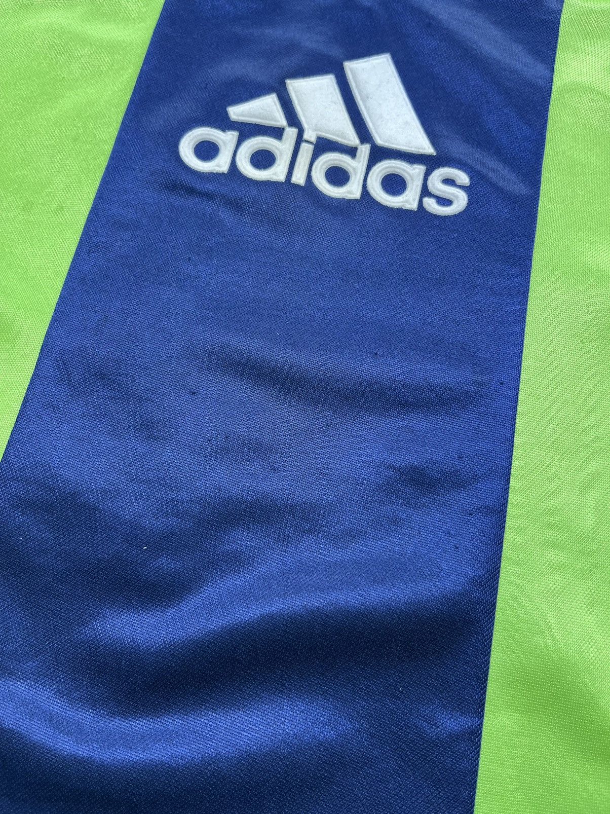 Adidas Vintage Adidas Football Jersey Shirt Made in England 90s Size US M / EU 48-50 / 2 - 10 Thumbnail