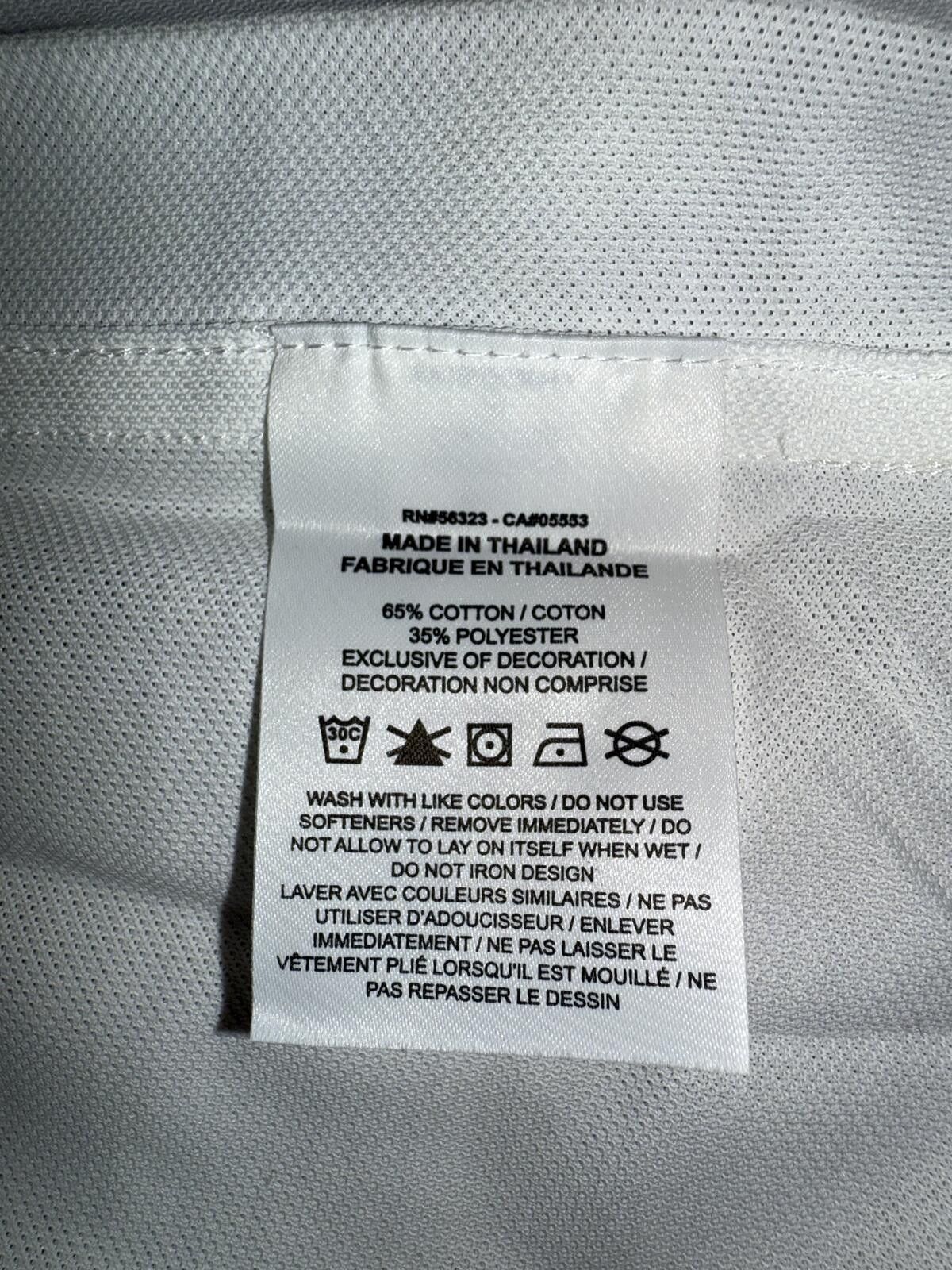 Nike Nike Men’s Standard Fit Golf White Polo Size US M / EU 48-50 / 2 - 6 Thumbnail