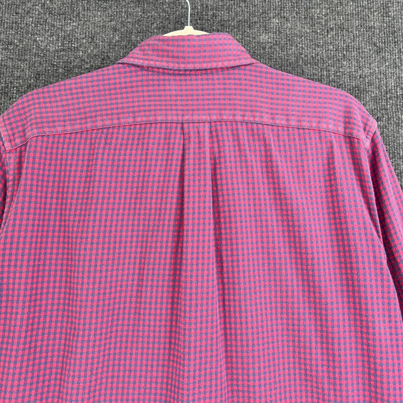 Vineyard Vines Vineyard Vines Flannel Slim Fit Tucker Shirt Pink Check Sz L Size US L / EU 52-54 / 3 - 7 Thumbnail