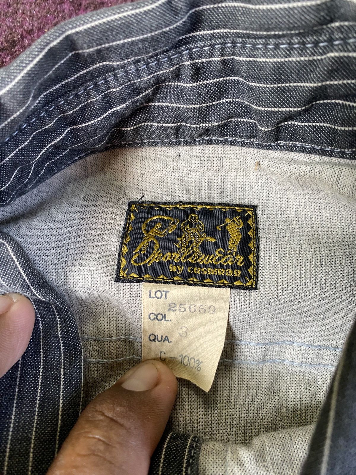 Designer Cushman Wabash Stripe Shirt Size US M / EU 48-50 / 2 - 4 Thumbnail
