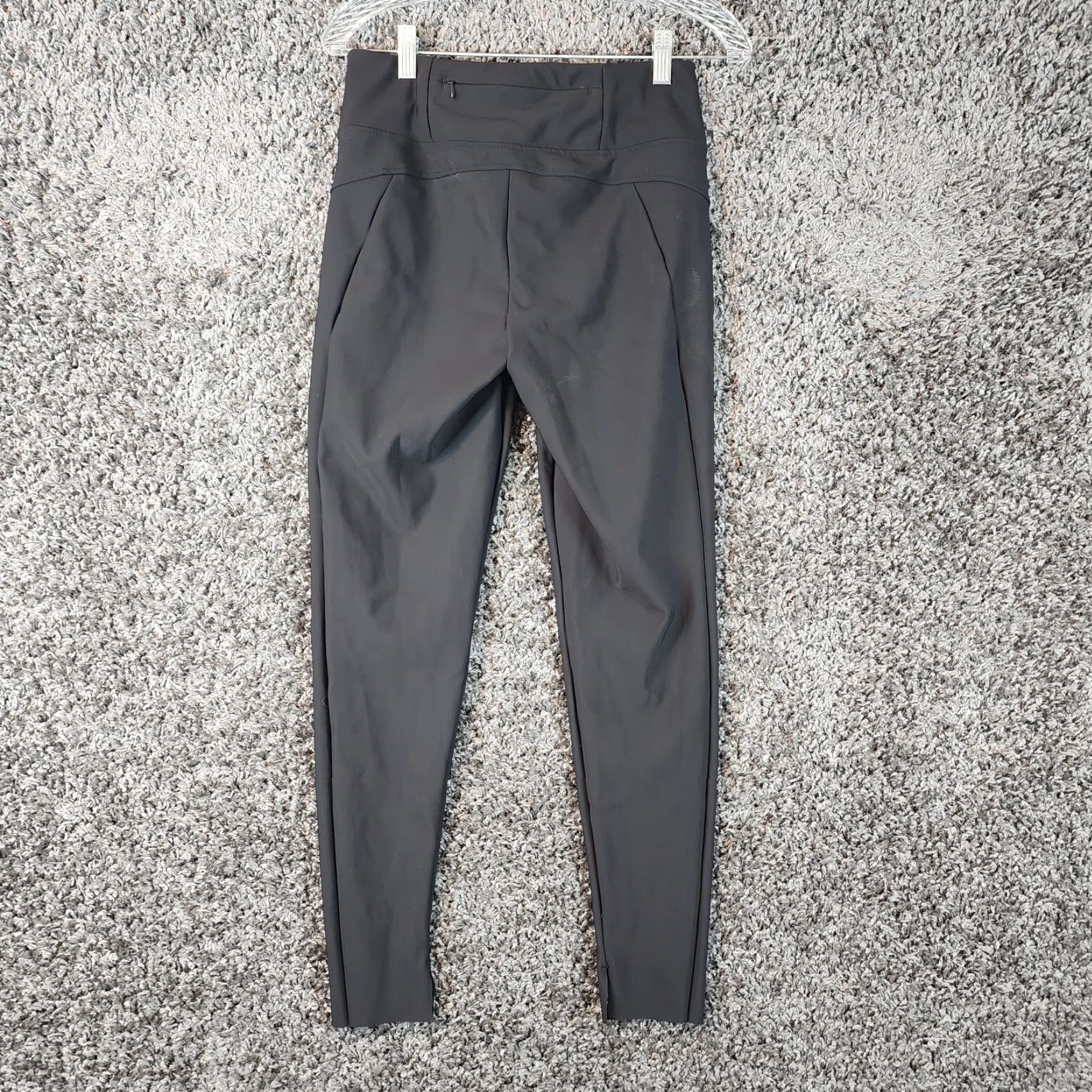 Vintage Members Mark Leggings Womens Black Activewear City Stretch Size M Size 32" / US 10 / IT 46 - 4 Thumbnail