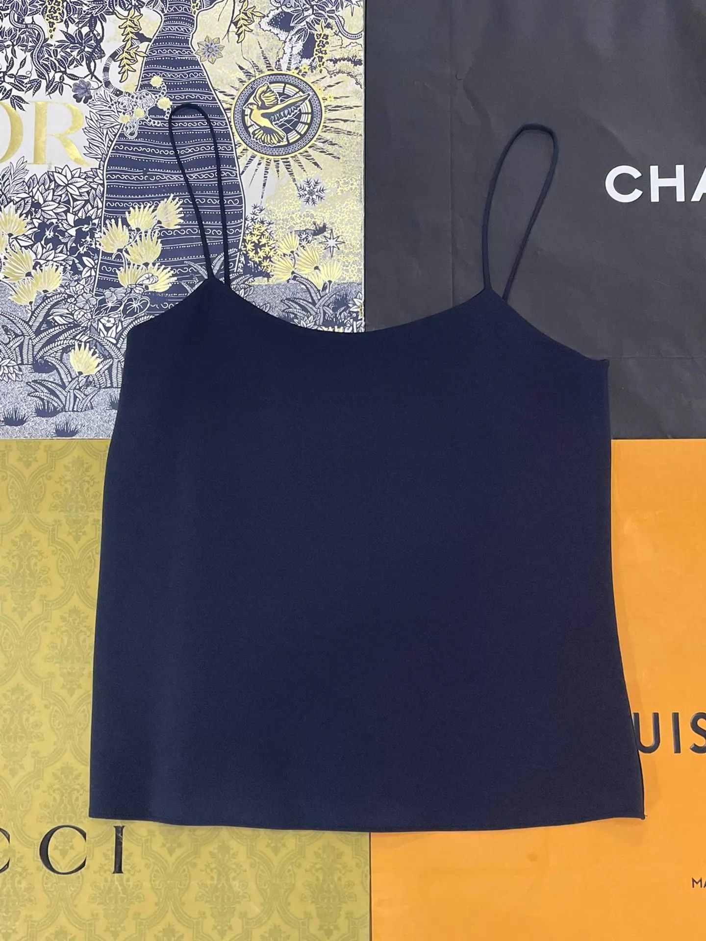 The Row The Row Navy Cami Top Size S Size S / US 4 / IT 40 - 1 Thumbnail