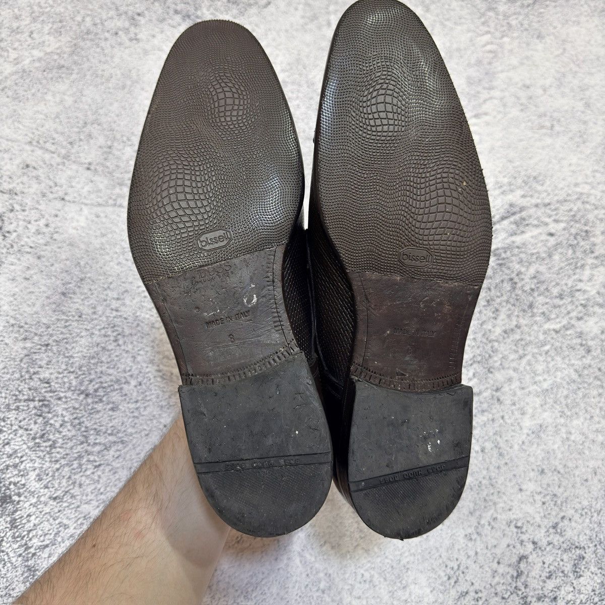 Hugo Boss Hugo Boss Dark Brown Welted Double Monk Shoes US9 UK8 EU42 Size US 9 / EU 42 - 11 Thumbnail