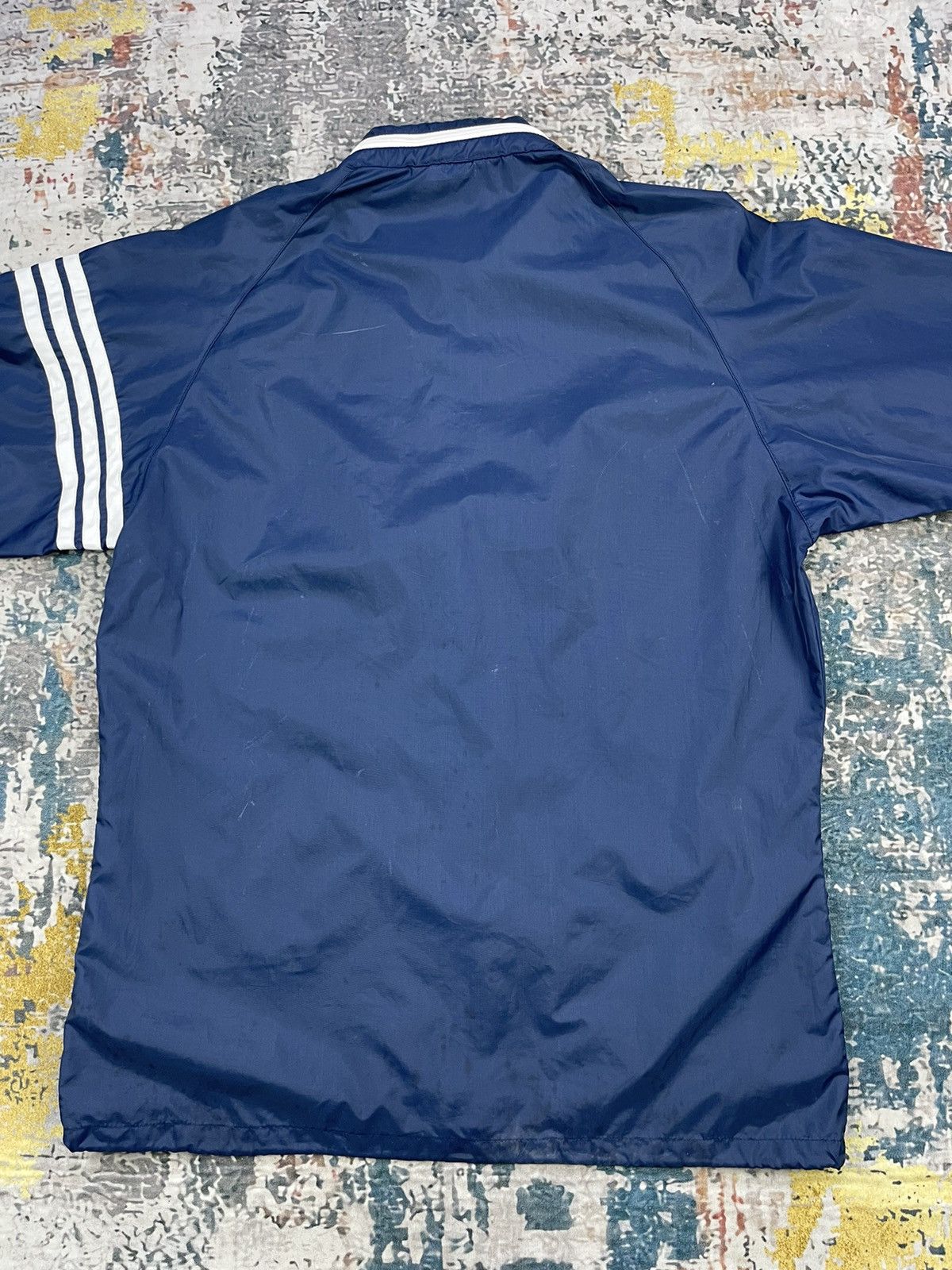 Adidas Vintage Adidas Trifoil Striped Lightweight Windbreaker’s Size US S / EU 44-46 / 1 - 5 Thumbnail