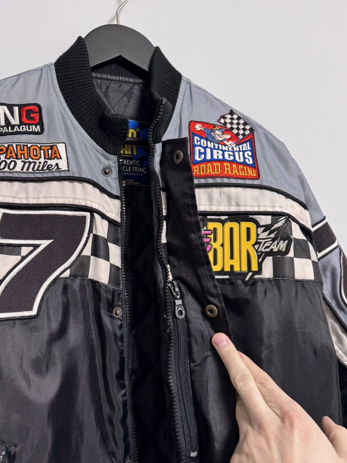 Vintage Racing Vintage Jacket Bomber Joe Bar Y2K style Size US L / EU 52-54 / 3 - 8 Thumbnail
