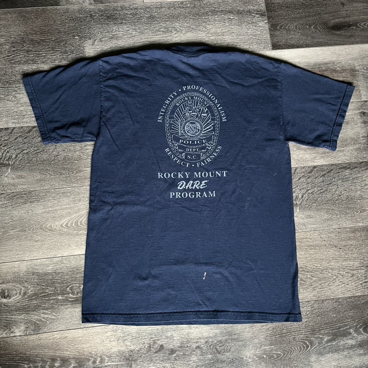 D.A.R.E × Vintage Vintage DARE To Resist Drugs And Violence Graphic Logo Tee Size US M / EU 48-50 / 2 - 4 Thumbnail