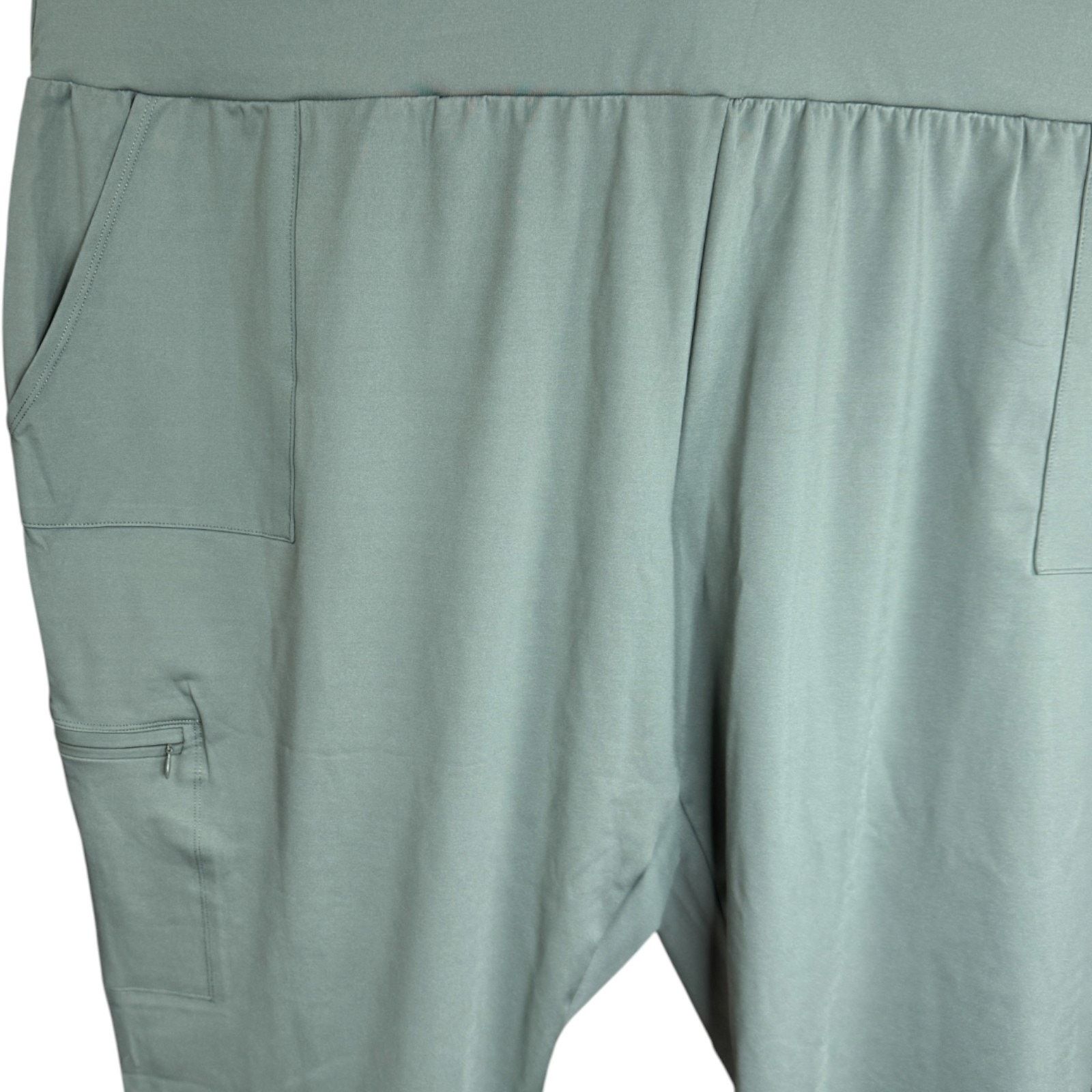 Other zuda Z-Move Tapered Pant Zipper Pocket Olive Green 4X Size 38" / US 16 / IT 52 - 3 Thumbnail
