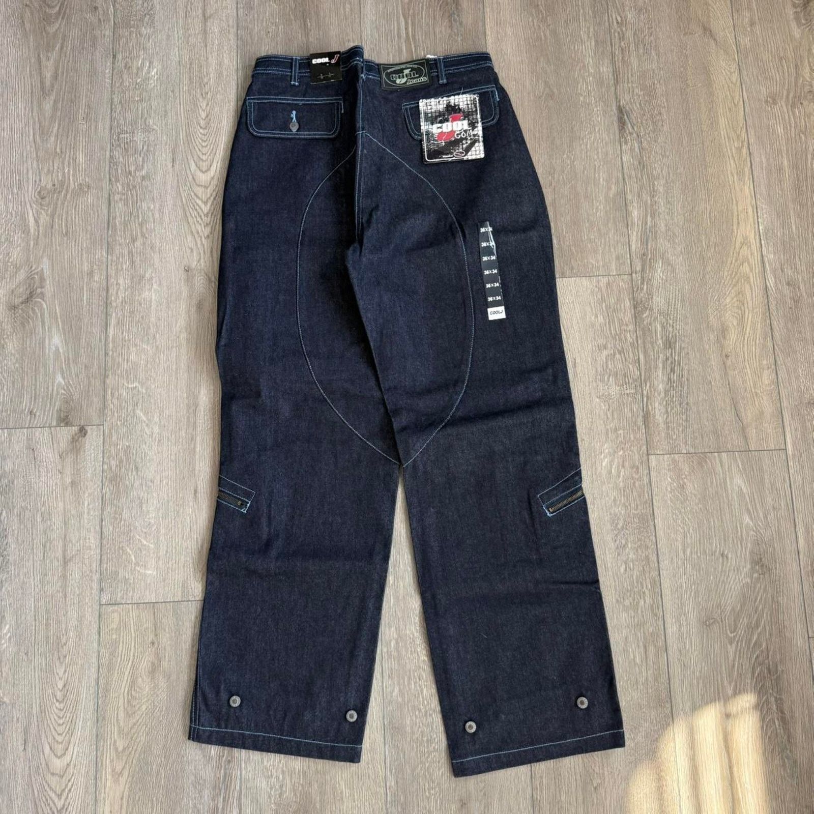 Other Vintage y2k ll cool j baggy jeans Size US 36 / EU 52 - 6 Thumbnail