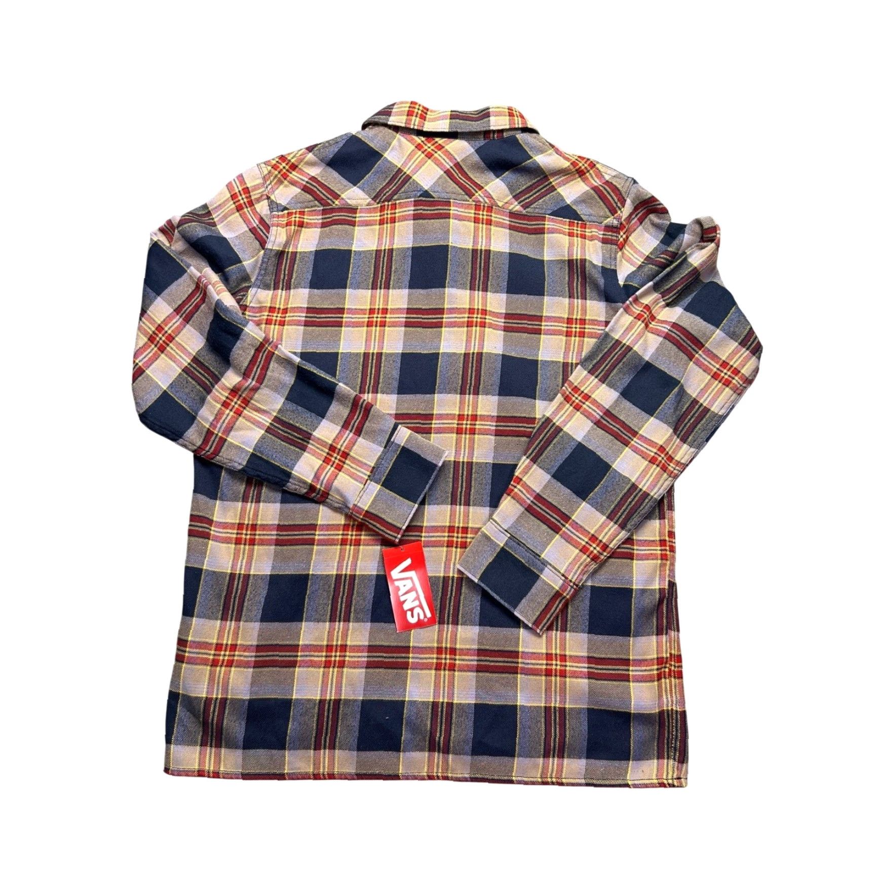 Vans VANS Mens Plaid Flannel Shirt Button-Up Chest Pockets Multicolor Casual Hipster Skateboarding Grunge Fall Winter Spring Small N/A Size US S / EU 44-46 / 1 - 2 Thumbnail