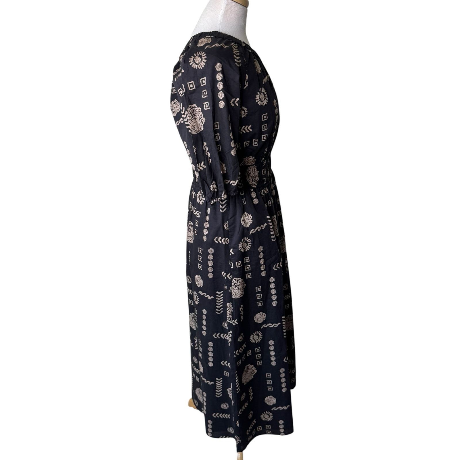 Rails Rails Rome One Shoulder Dress Color: Beach Shells Medium Size M / US 6-8 / IT 42-44 - 6 Thumbnail