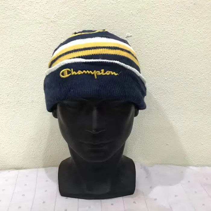 Champion Champion Stripe Design Beanie Hat Size ONE SIZE - 2 Thumbnail