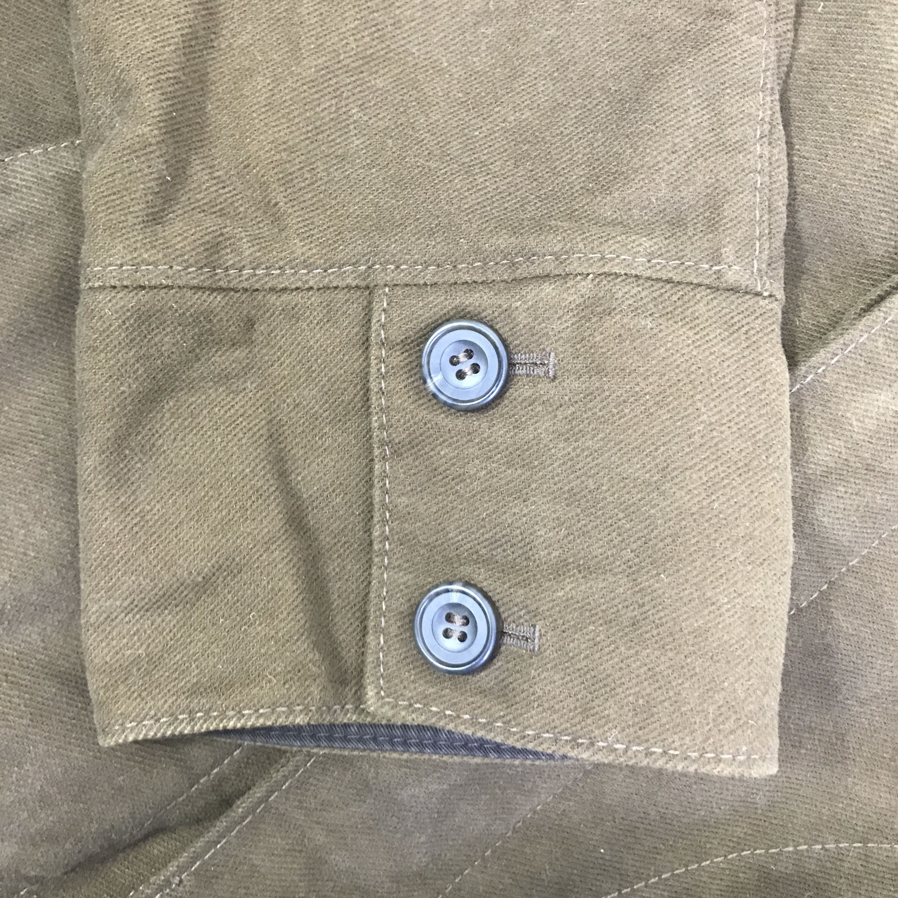 PPFM Vtg PPFM Japan Style Long Brown Jacket K101B7 Size US L / EU 52-54 / 3 - 7 Thumbnail