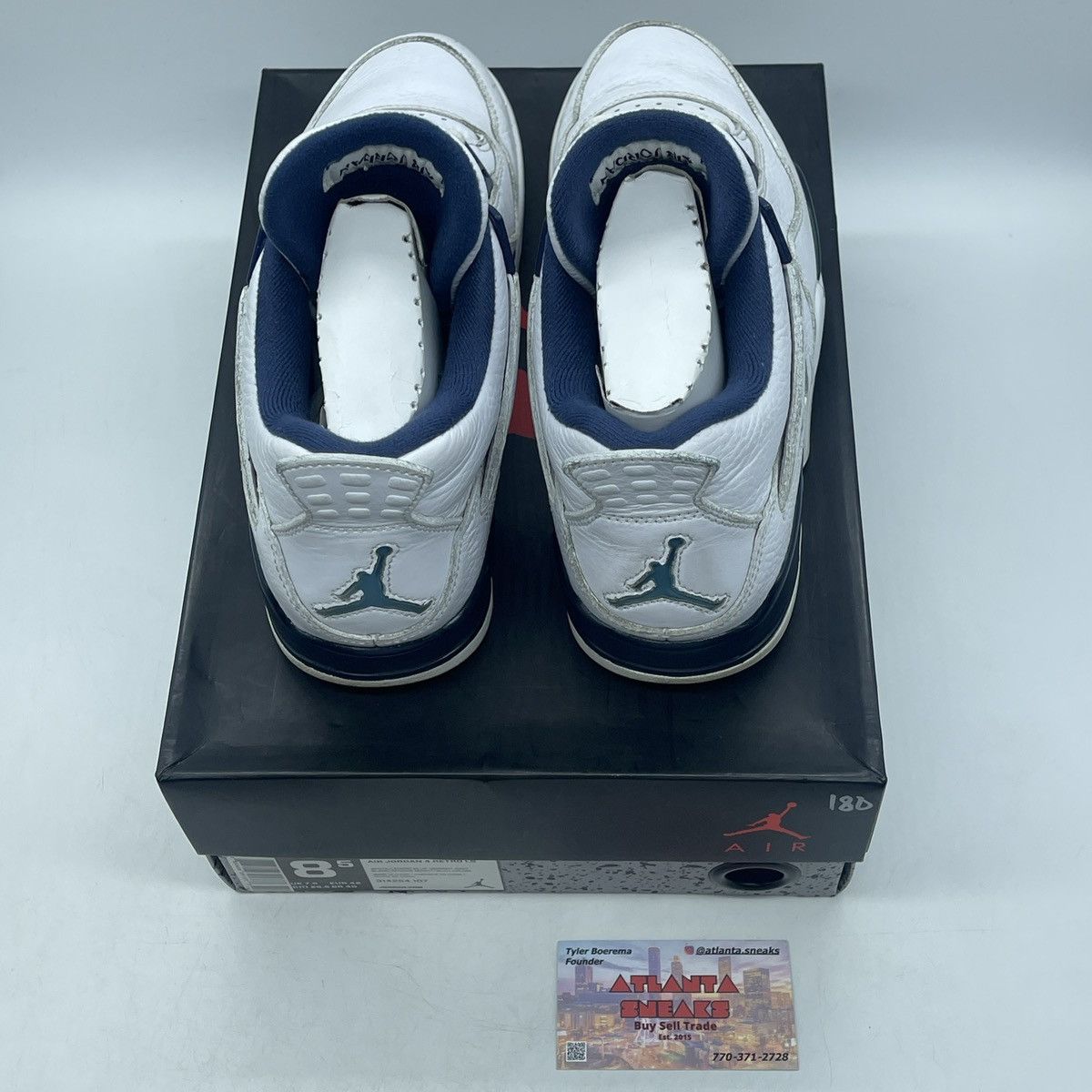 Jordan Brand Air Jordan 4 Columbia Size US 8.5 / EU 41-42 - 6 Thumbnail