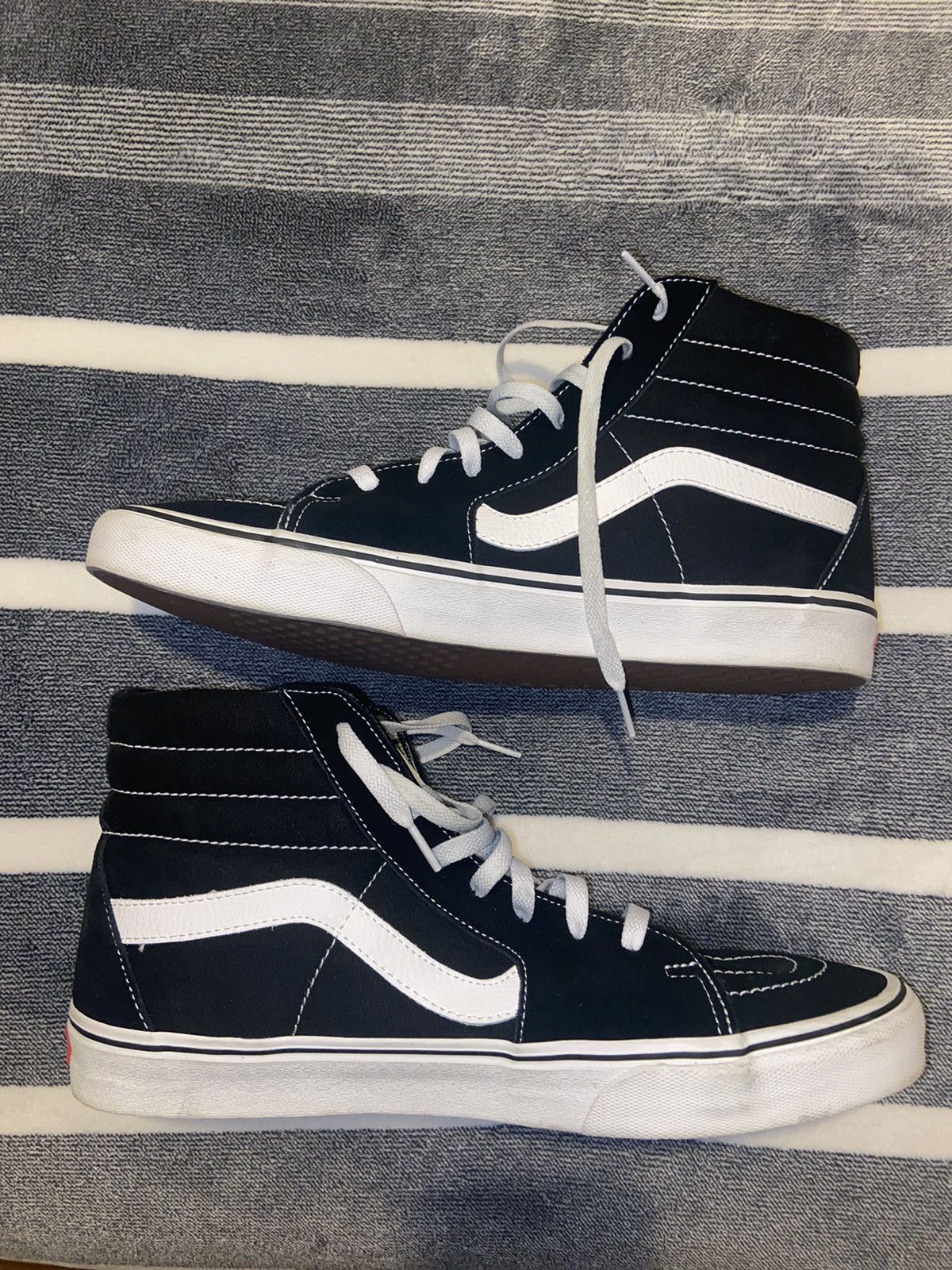 Vans High Top Black Classic Vans Size US 13 / EU 46 - 2 Thumbnail