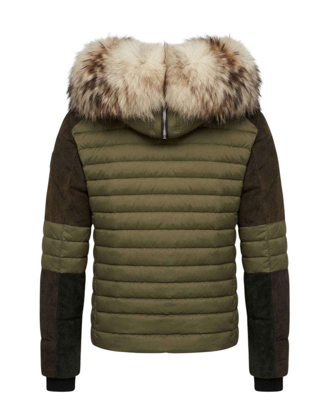 Balmain RACOON FUR / GOOSE DOWN CAMO JACKET Size US L / EU 52-54 / 3 - 2 Thumbnail