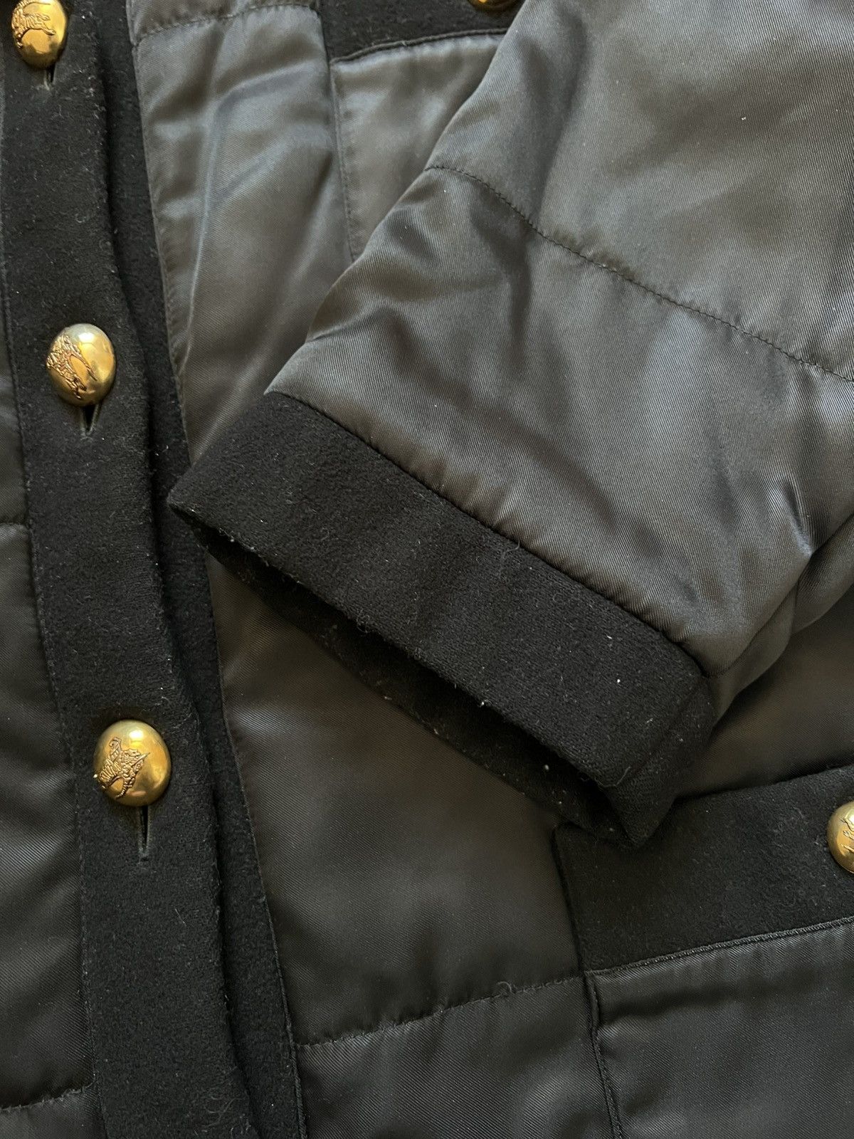 Burberry Burberrys Women's Quilted Jacket Nova Check Nylon Lining 44 Size M / US 6-8 / IT 42-44 - 7 Thumbnail