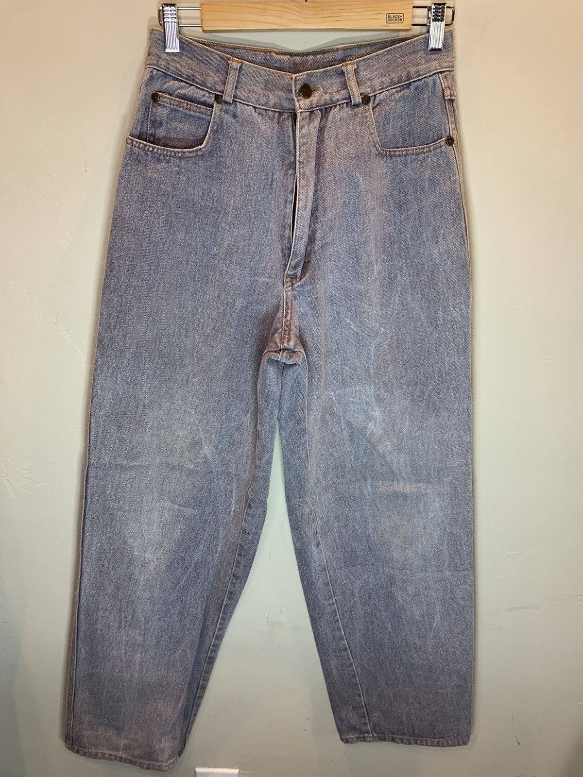 Vintage *RARE* Vintage 90’s UMEN Super Wide Leg Baggy Faded Jeans 27 Size 27" / US 4 / IT 40 - 5 Thumbnail