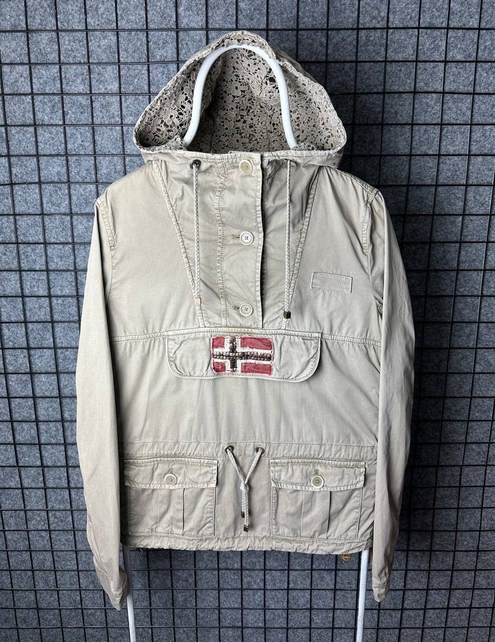Napapijri × Vintage Vintage Napapijiri skido anorak jacket ladies size Medium Size M / US 6-8 / IT 42-44 - 1 Thumbnail