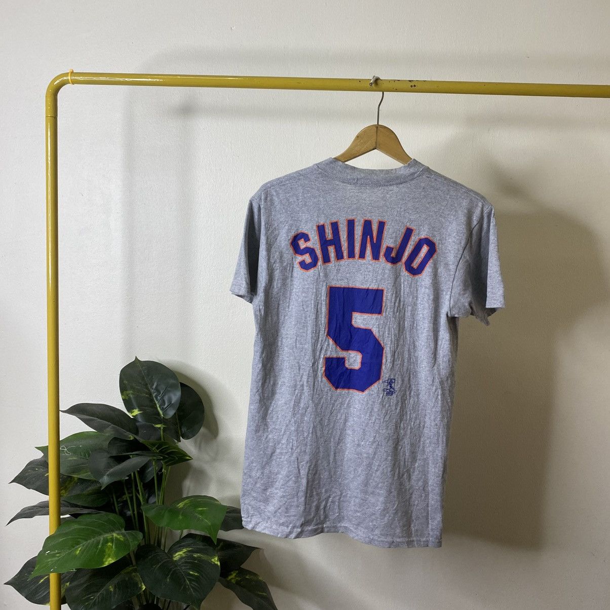 Majestic Vintage Y2K New York Mets Shinjo Nameset MLB T Shirt Size US S / EU 44-46 / 1 - 7 Thumbnail