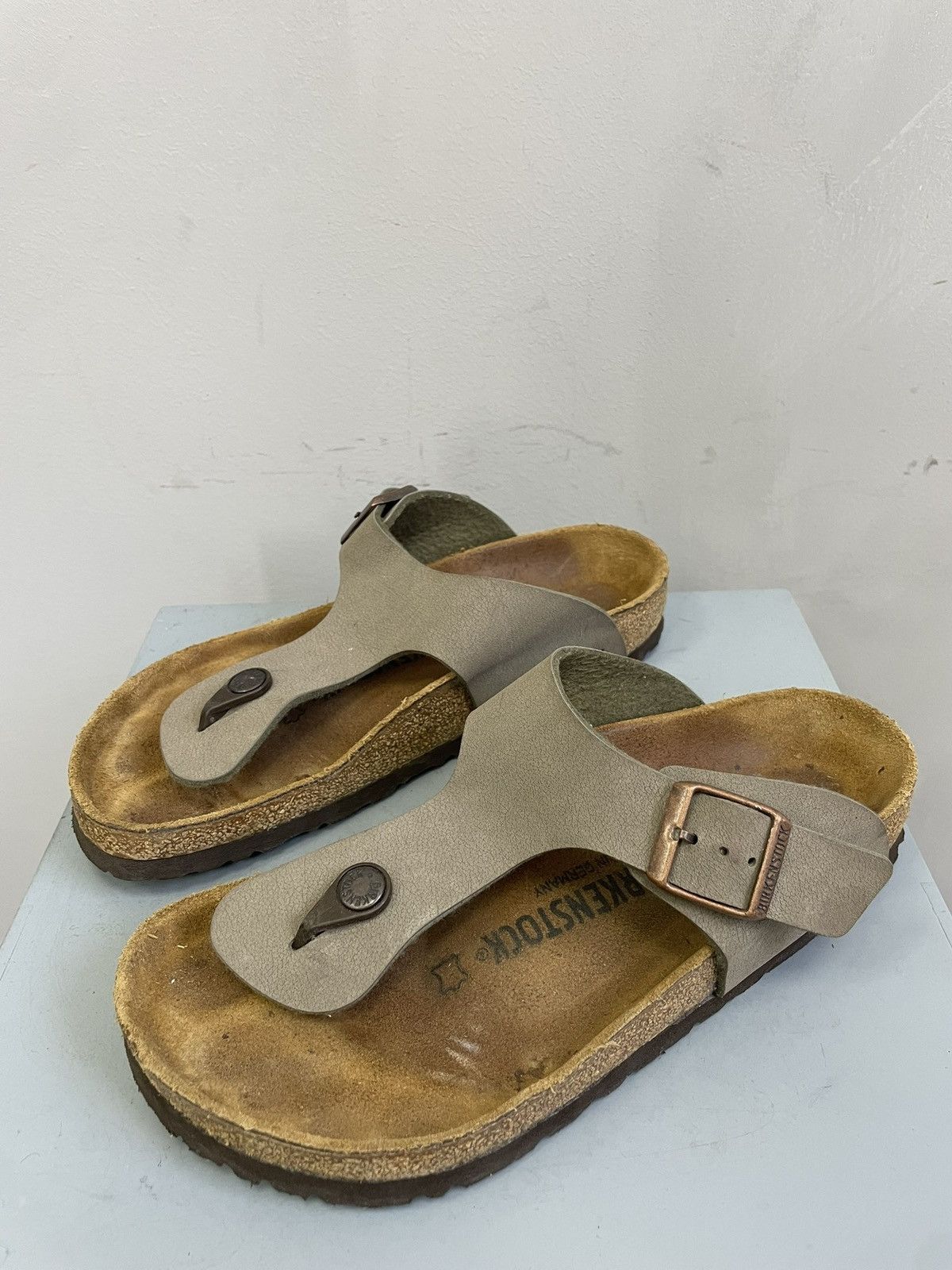 Birkenstock Y2K leather Germany Birkenstock loafers Boston slippers Size US 7 / IT 37 - 3 Thumbnail
