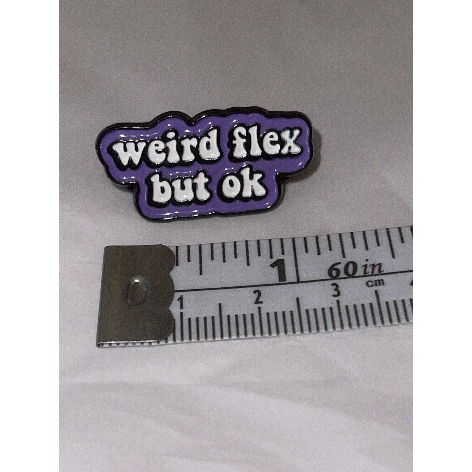 Other Weird Flex But Ok Pin Brooch Size ONE SIZE - 1 Preview
