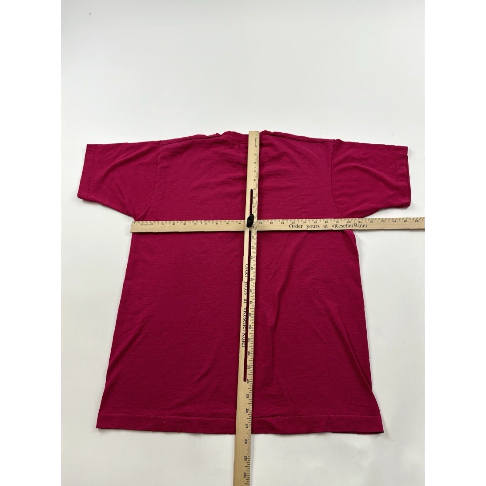 Vintage VINTAGE Screen Stars Nurse Shirt Unisex Adults Adult Large L 1992 Red Pink Solid 90s Crew Neck Short Sleeve USA Made Size US L / EU 52-54 / 3 - 5 Thumbnail