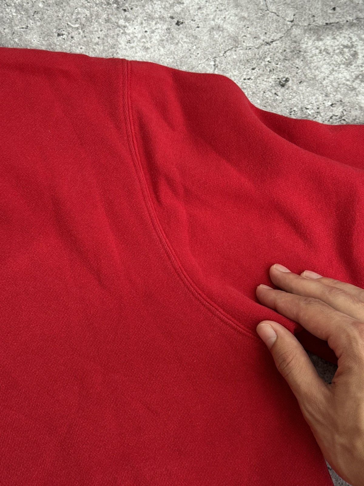 Polo Ralph Lauren × Vintage Vintage Polo Ralph Lauren jeans big logo faded sweatshirt Size US L / EU 52-54 / 3 - 12 Thumbnail