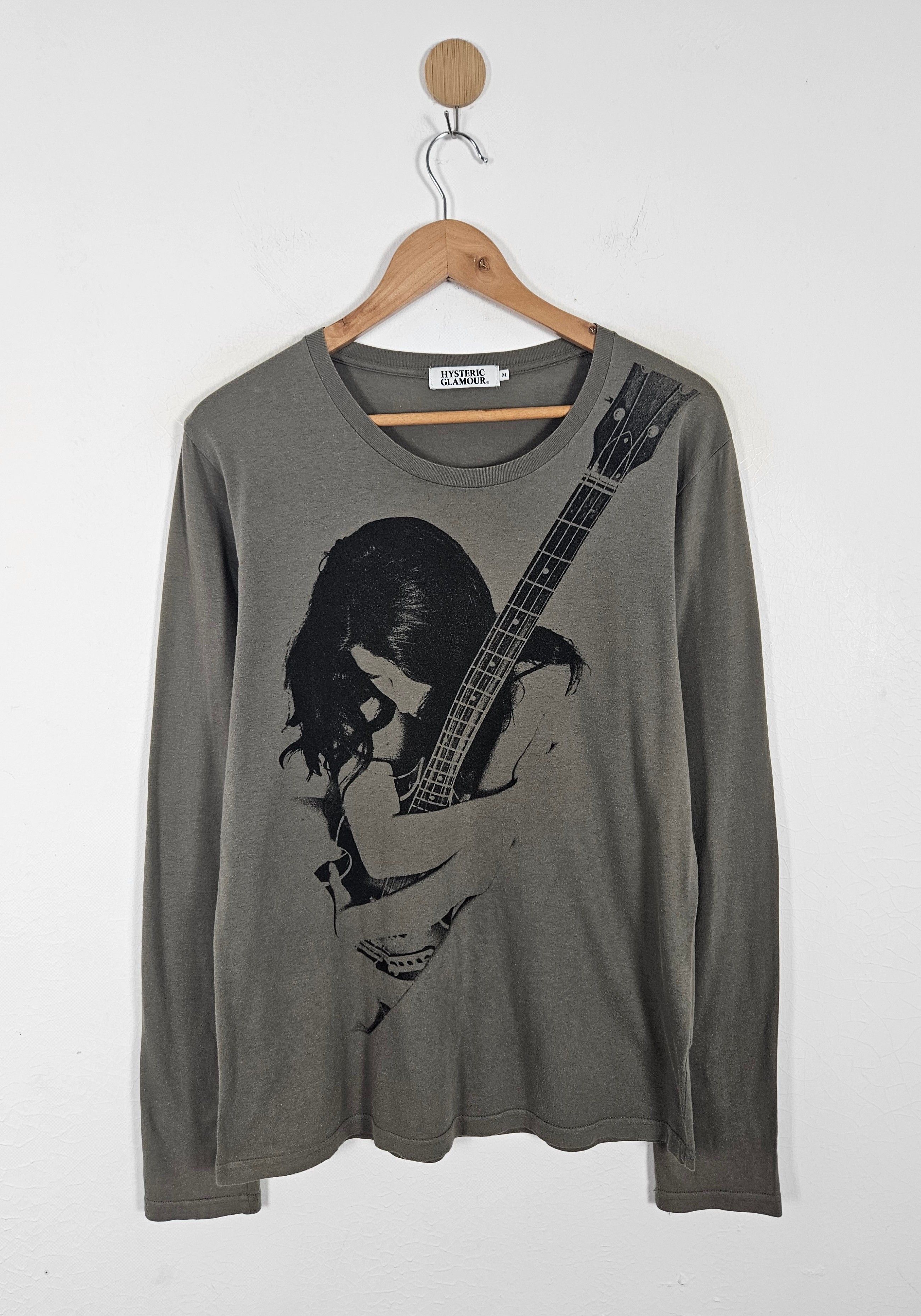 Hysteric Glamour Hysteric Glamour Guitar Girl shirt | Grailed