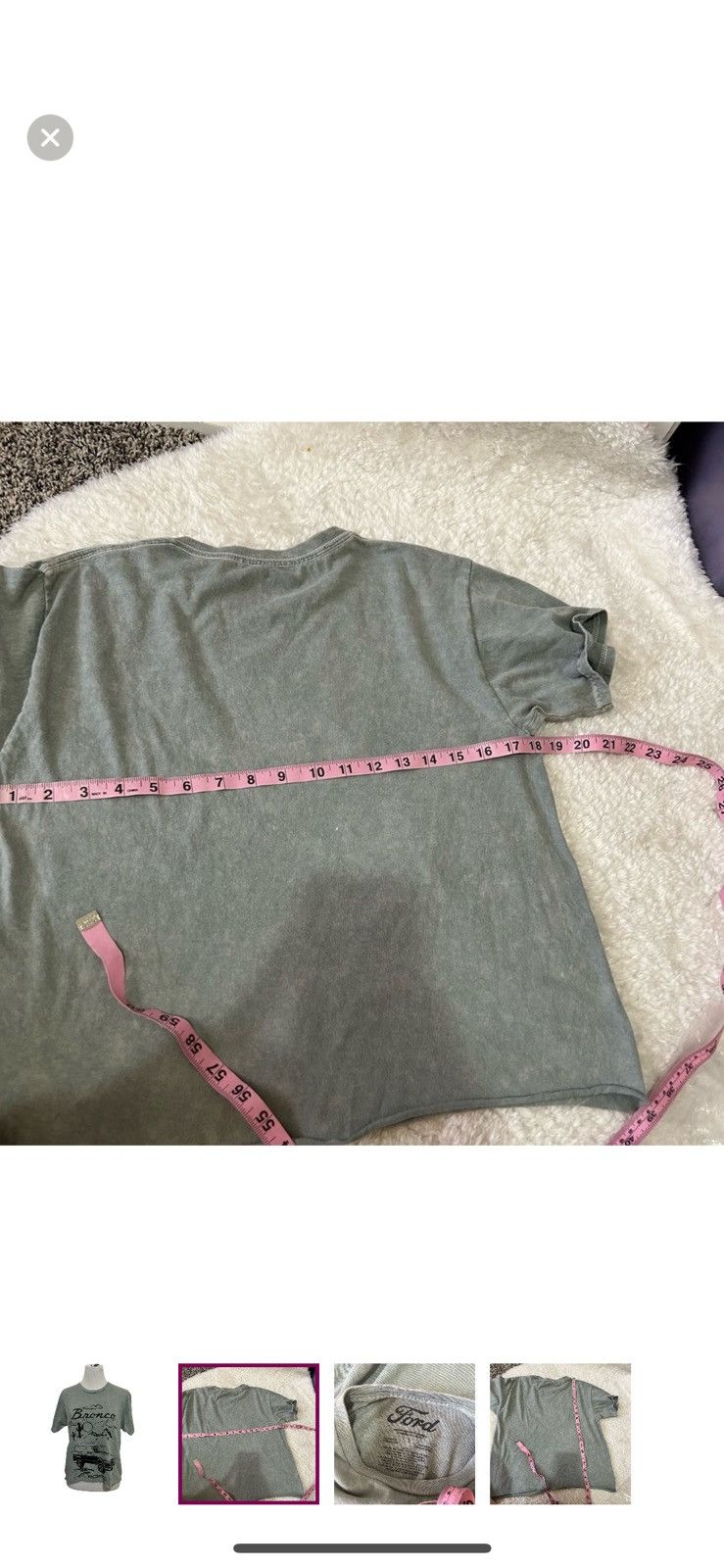 Ford Ford bronco small cropped tee Size S / US 4 / IT 40 - 4 Thumbnail