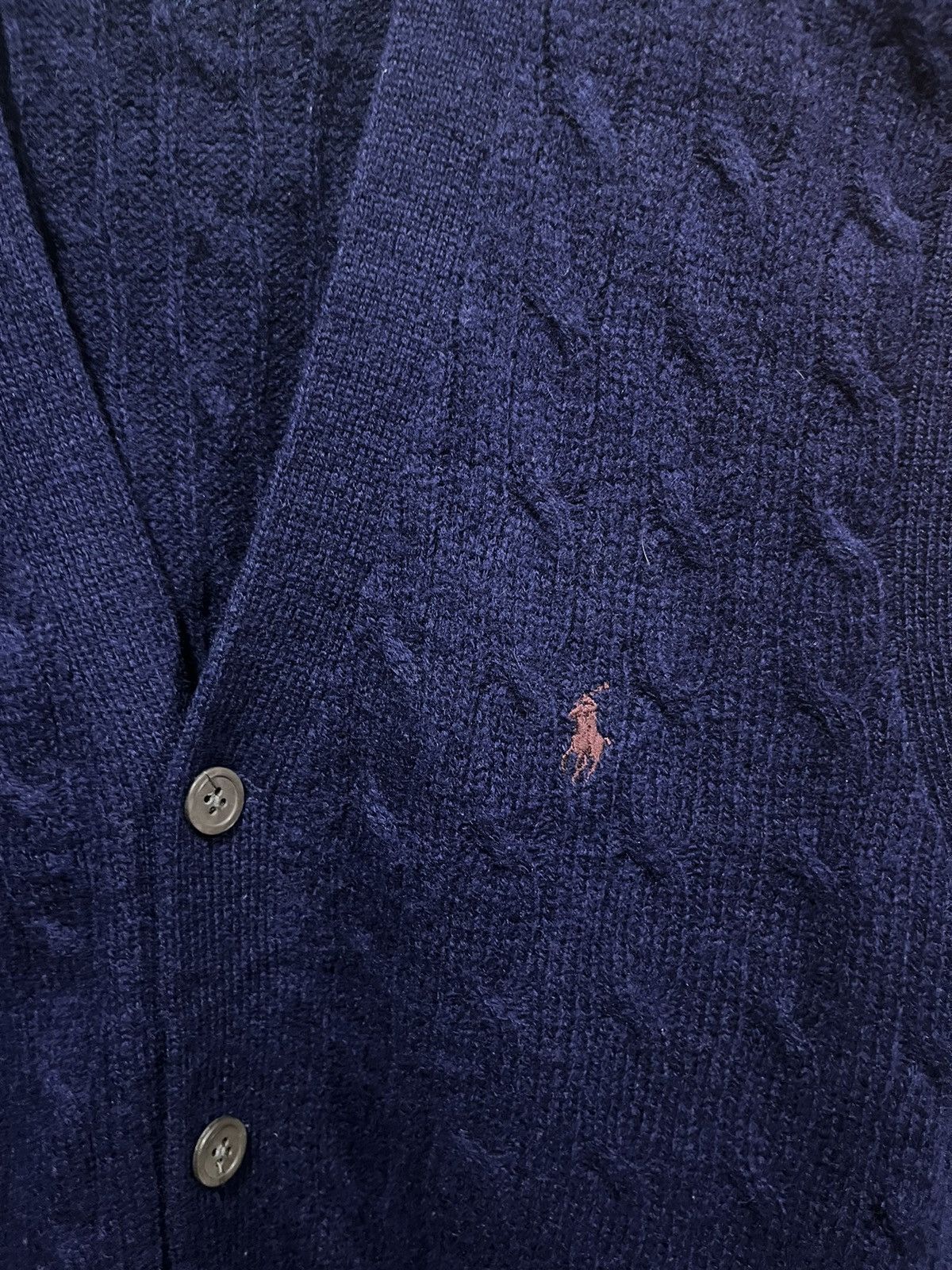 Polo Ralph Lauren Polo Ralph Lauren Pony Wool Button Up Vest 90s Size US M / EU 48-50 / 2 - 3 Thumbnail