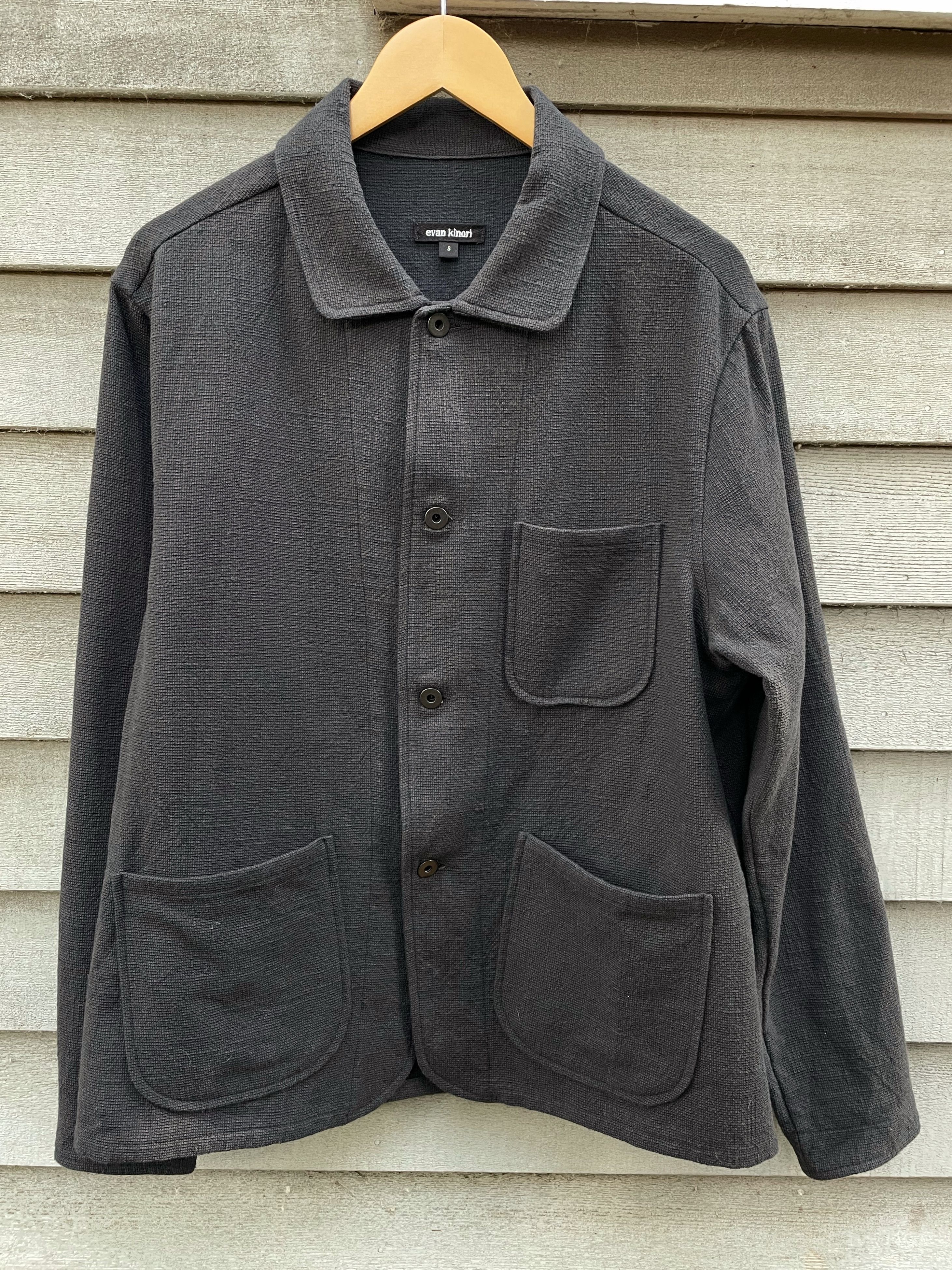 Evan Kinori ZIP JACKET TWEED GUN CLUB CHECK | Grailed