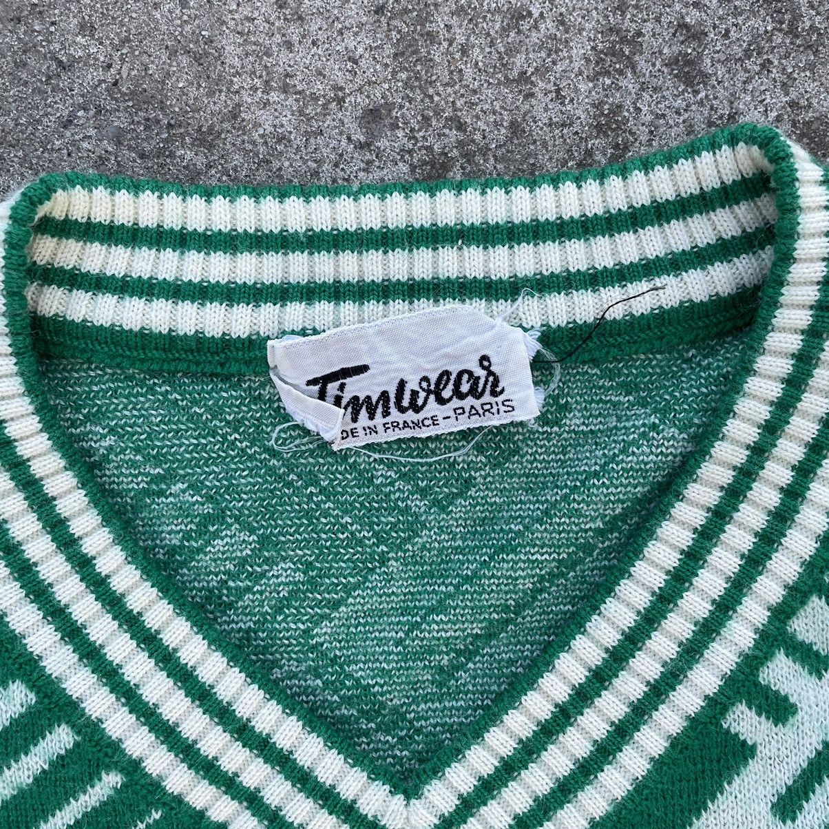 Japanese Brand × Vintage Vintage Japanese Style Knit Sweater Made In France Y2K Size M / US 6-8 / IT 42-44 - 8 Thumbnail