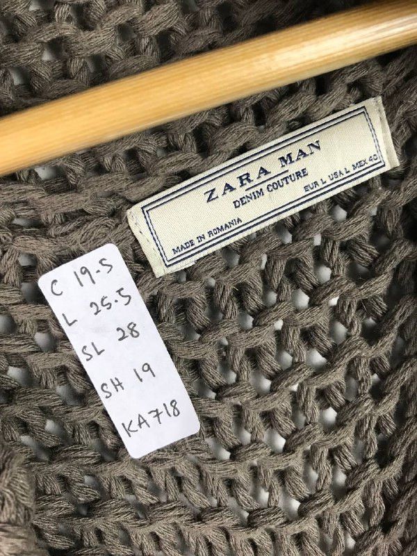 Zara Vintage Rare Design Knitwear Size US L / EU 52-54 / 3 - 4 Thumbnail