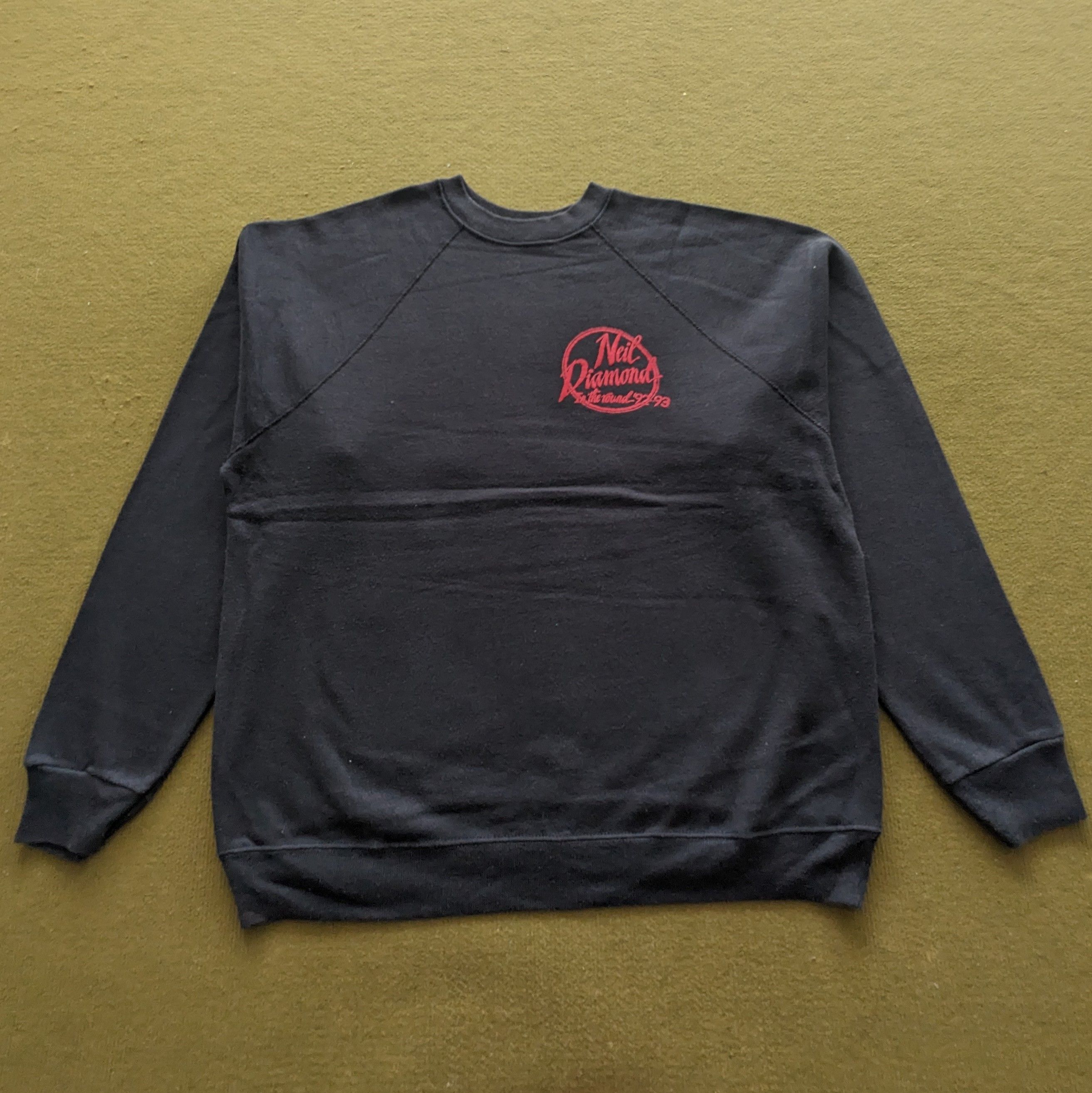 Other Vintage NEIL DIAMOND In The Round 92-93 Sweatshirt Size US XL / EU 56 / 4 - 2 Thumbnail