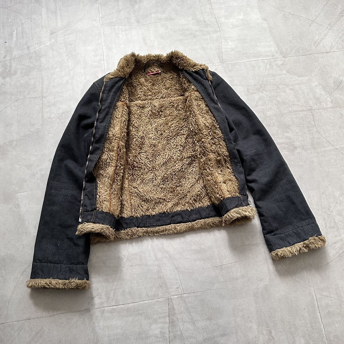 Hysteric Glamour × Undercover Punk LGB If Six Was Nine Fur Jacket Rick Owens Style Size L / US 10 / IT 46 - 13 Thumbnail