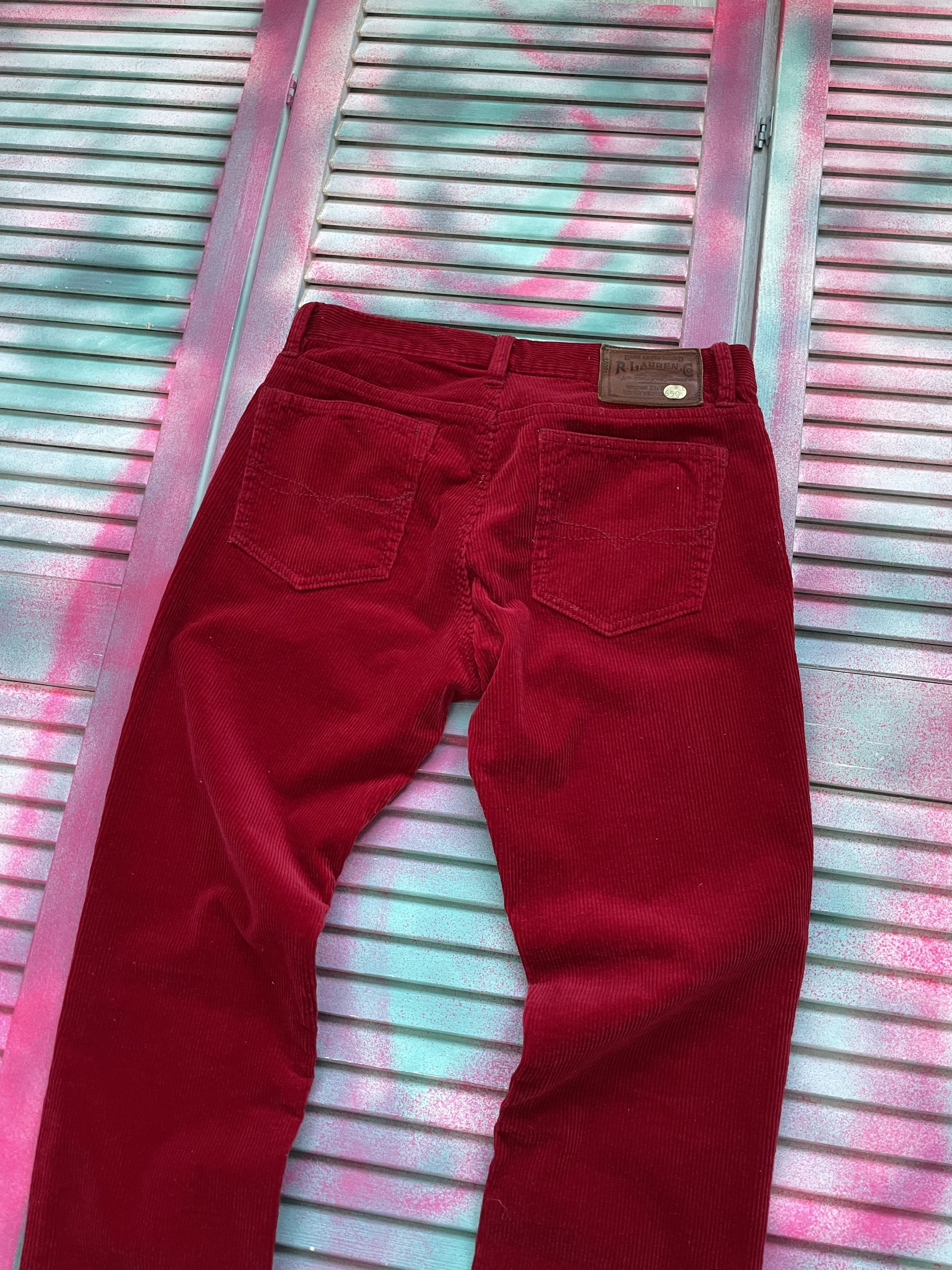 Polo Ralph Lauren Vintage Polo Ralph Lauren Corduroy Women's Pants Size 32" / US 10 / IT 46 - 5 Thumbnail